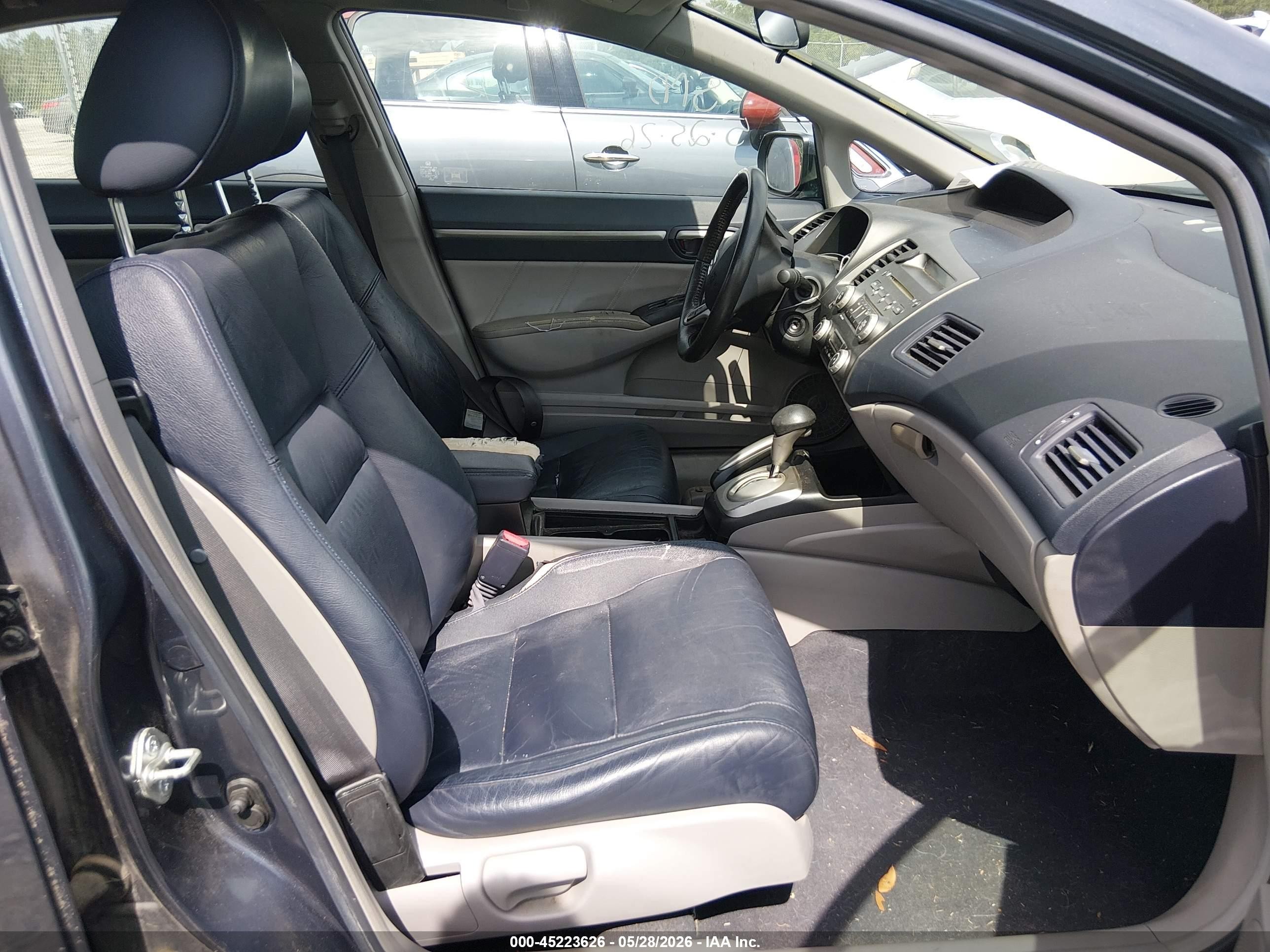 2009 Honda Civic Hybrid   Dark Blue vin: JHMFA36249S009477