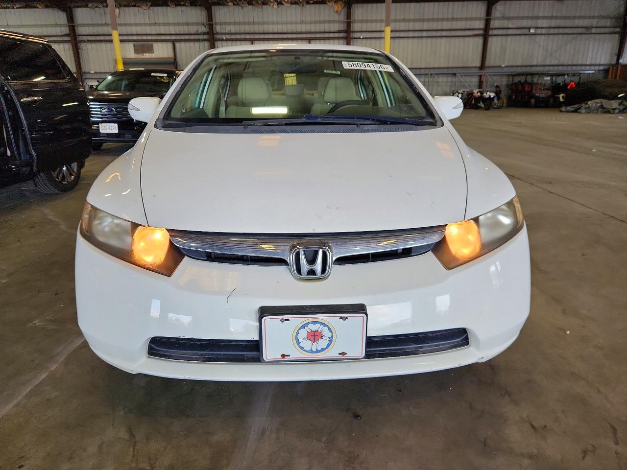 2006 Honda Civic Hybrid White vin: JHMFA36256S003389