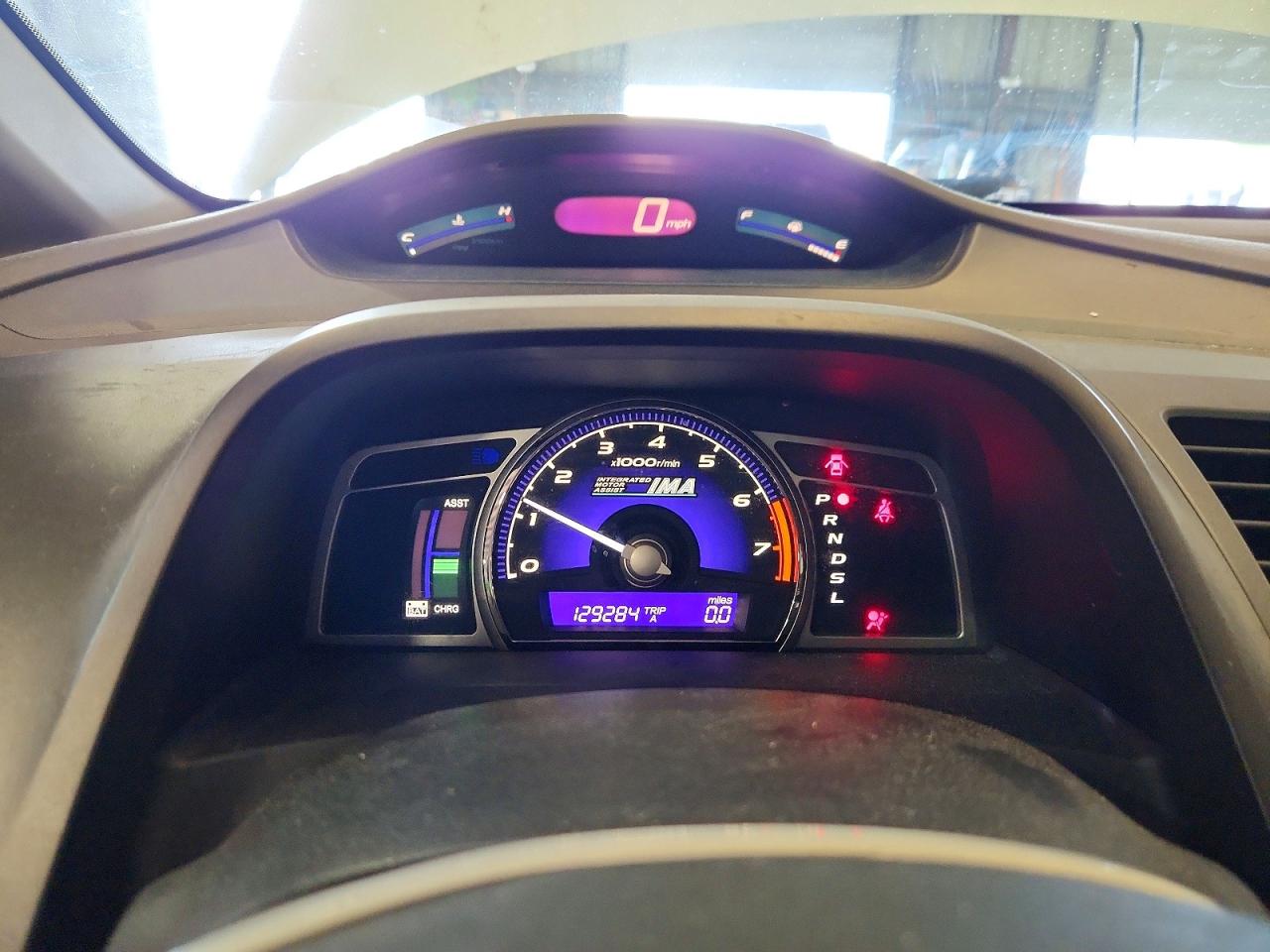 2006 Honda Civic Hybrid White vin: JHMFA36256S003389