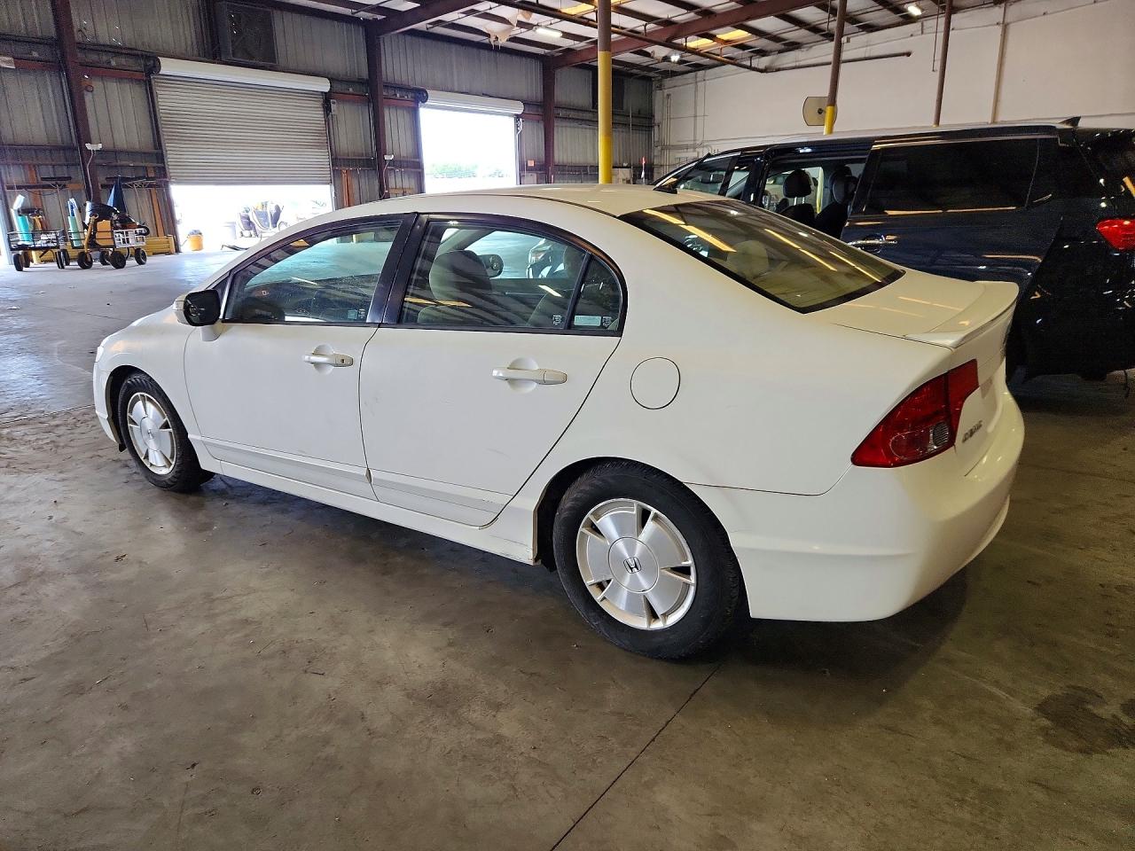 2006 Honda Civic Hybrid White vin: JHMFA36256S003389