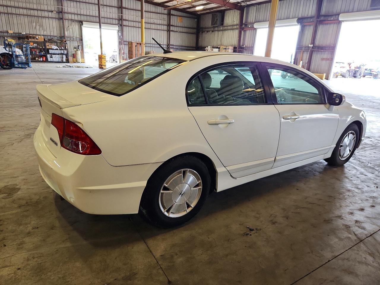 2006 Honda Civic Hybrid White vin: JHMFA36256S003389