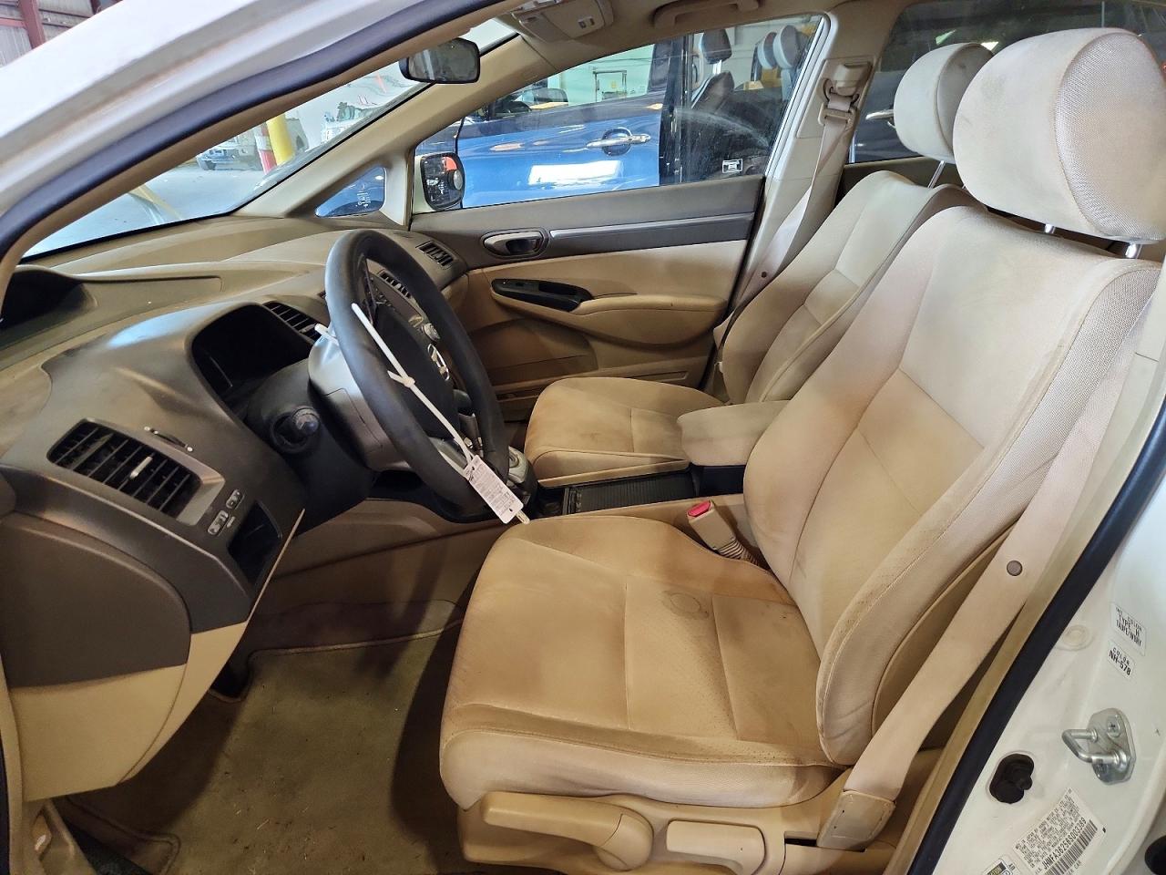 2006 Honda Civic Hybrid White vin: JHMFA36256S003389