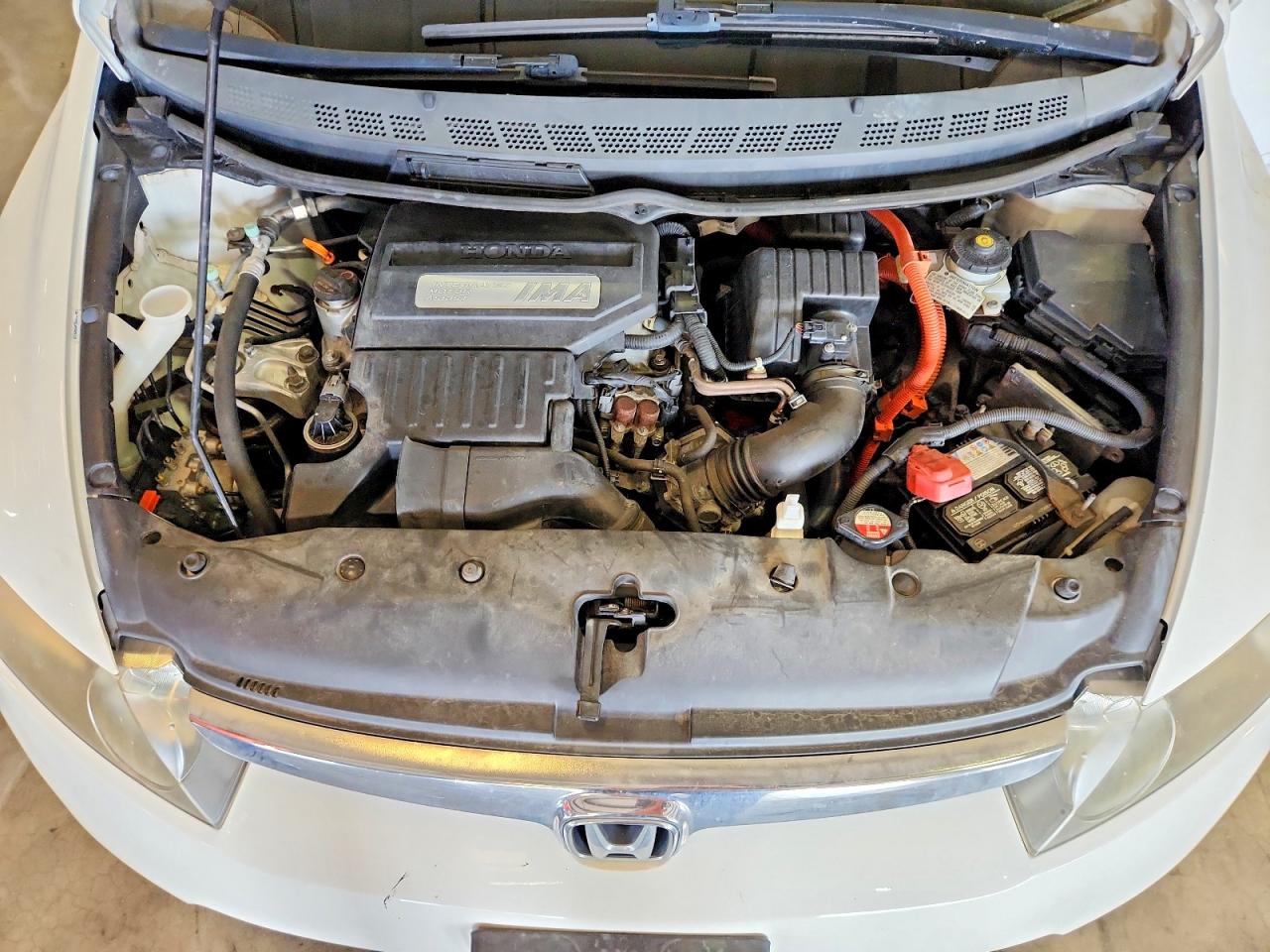 2006 Honda Civic Hybrid White vin: JHMFA36256S003389