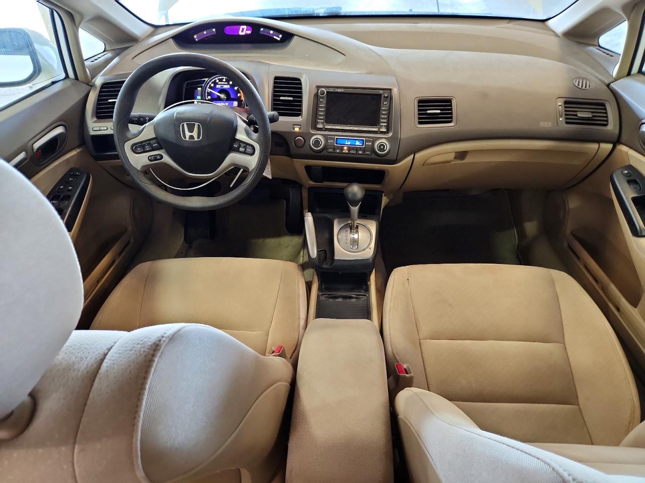 2006 Honda Civic Hybrid White vin: JHMFA36256S003389