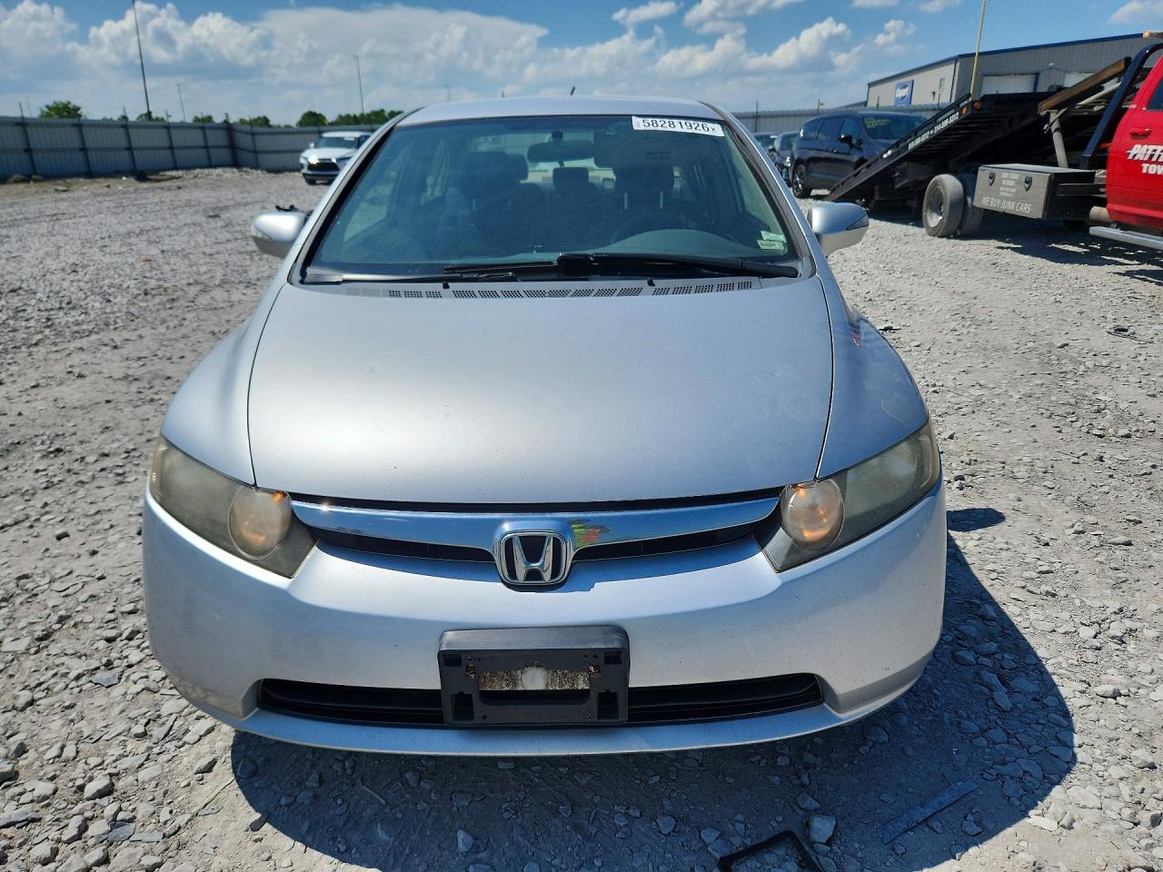 2006 Honda Civic Hybrid Silver vin: JHMFA36256S006311