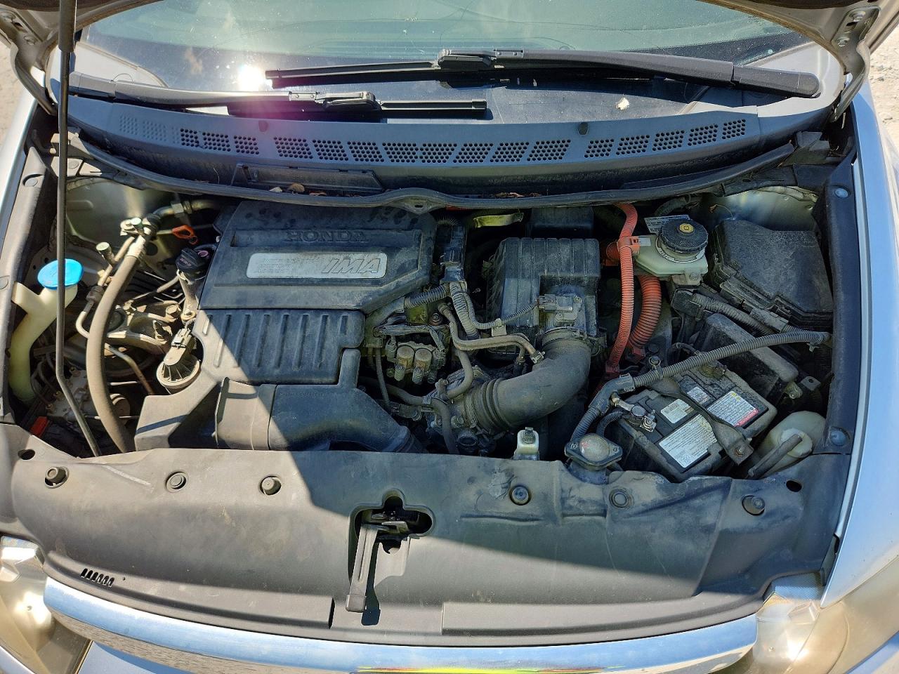 2006 Honda Civic Hybrid Silver vin: JHMFA36256S006311