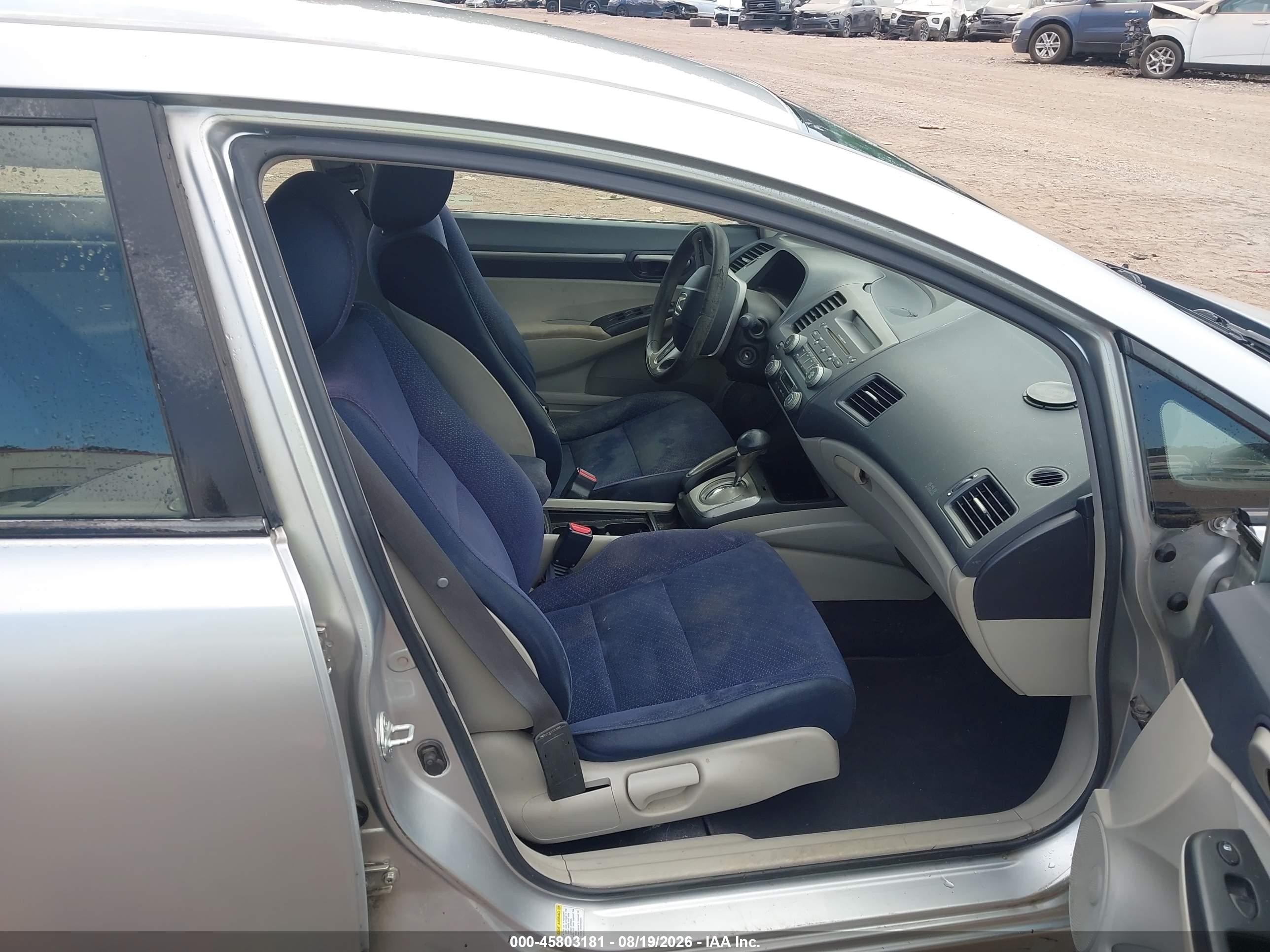 2006 Honda Civic Hybrid   Silver vin: JHMFA36256S025974