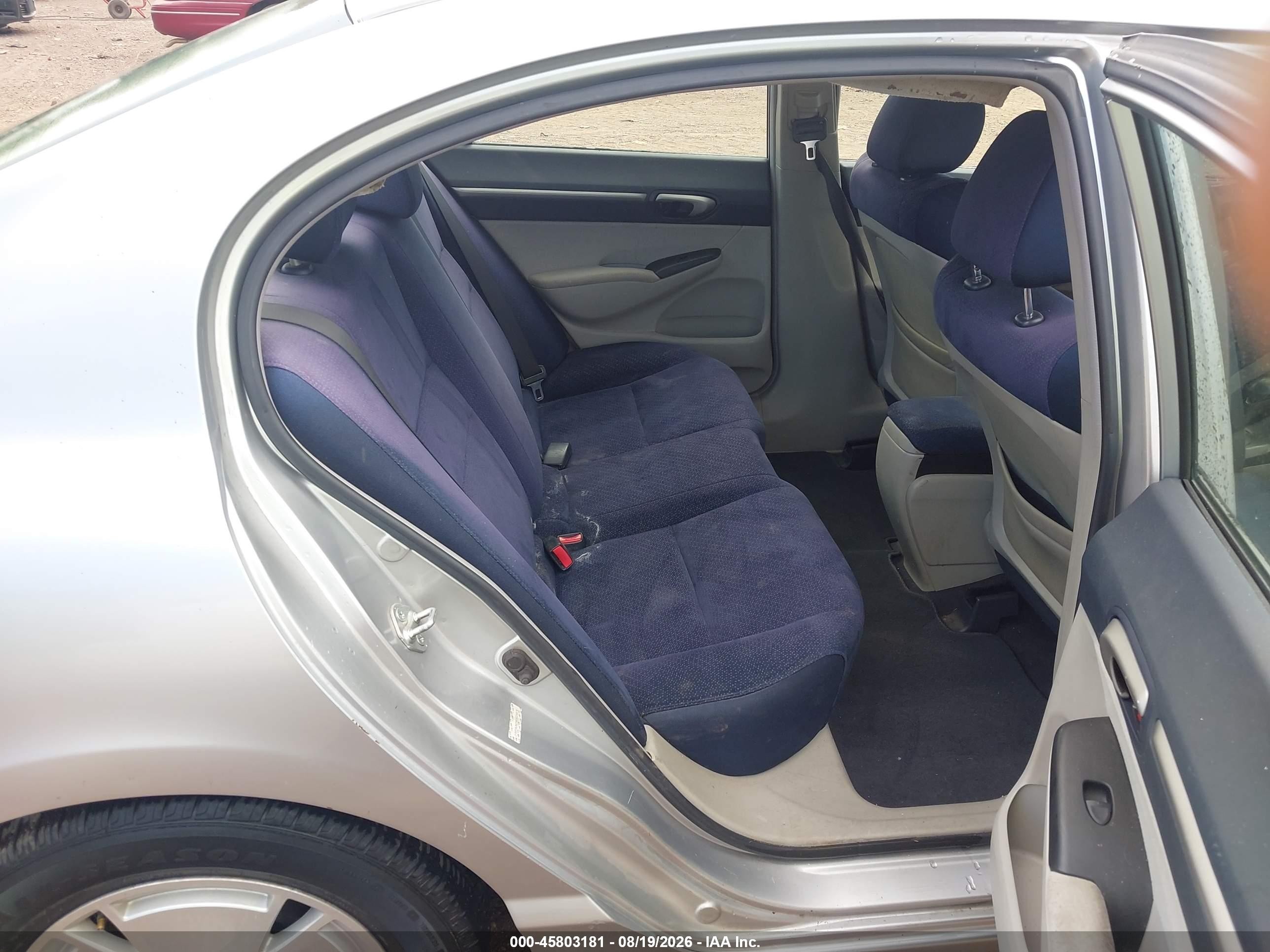 2006 Honda Civic Hybrid   Silver vin: JHMFA36256S025974