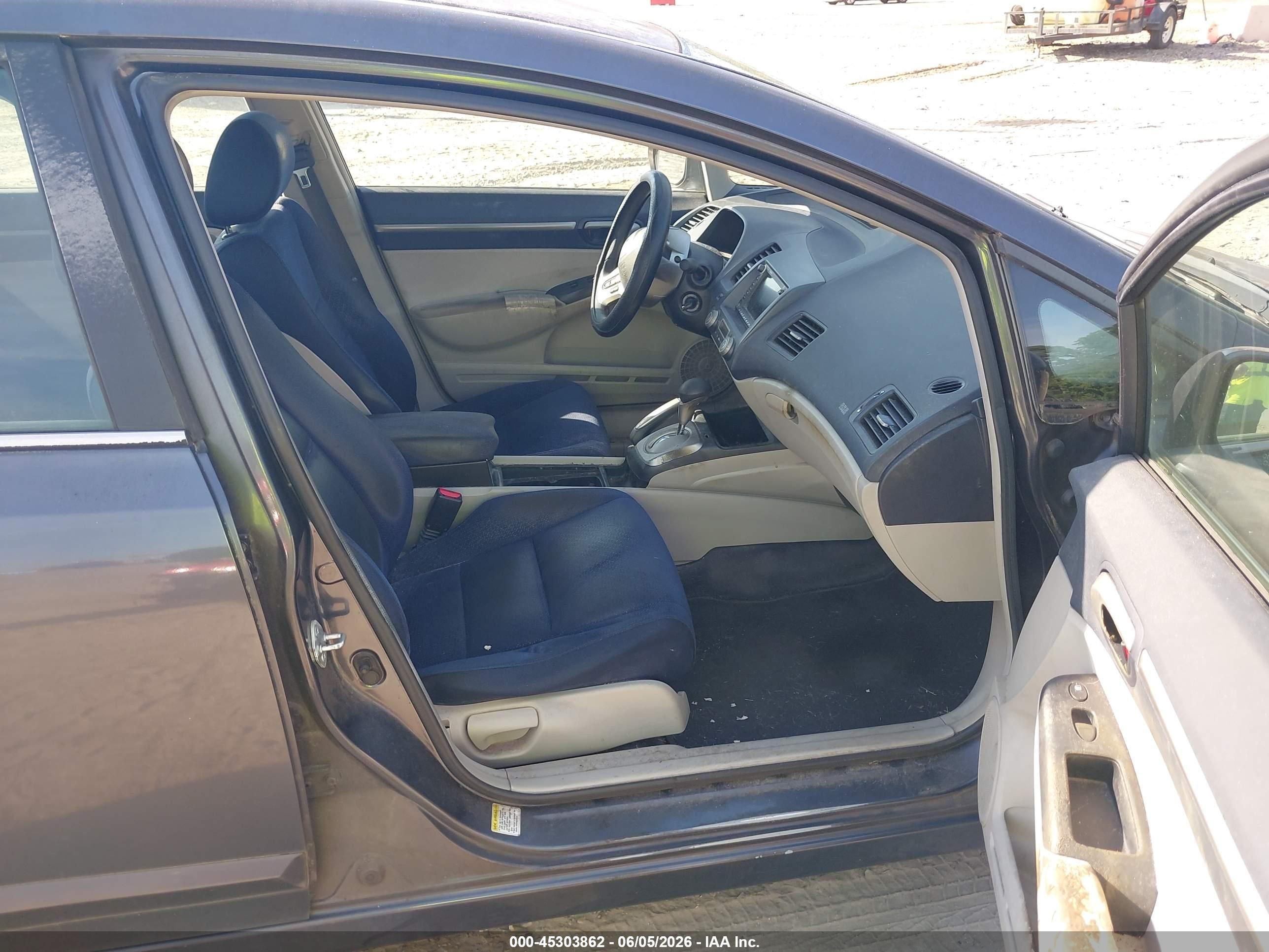 2006 Honda Civic Hybrid   Blue vin: JHMFA36256S027966