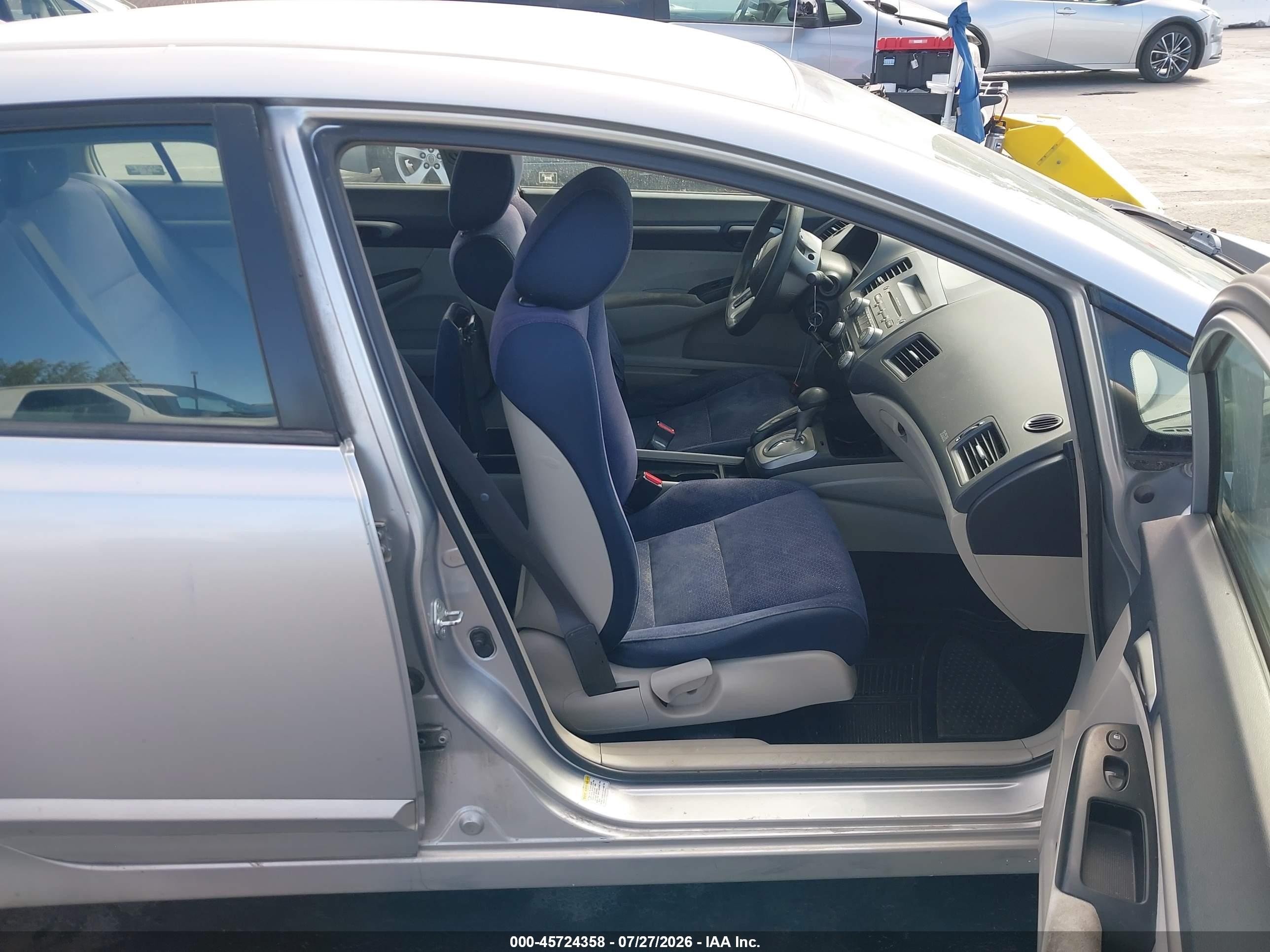 2006 Honda Civic Hybrid   Silver vin: JHMFA36256S029541