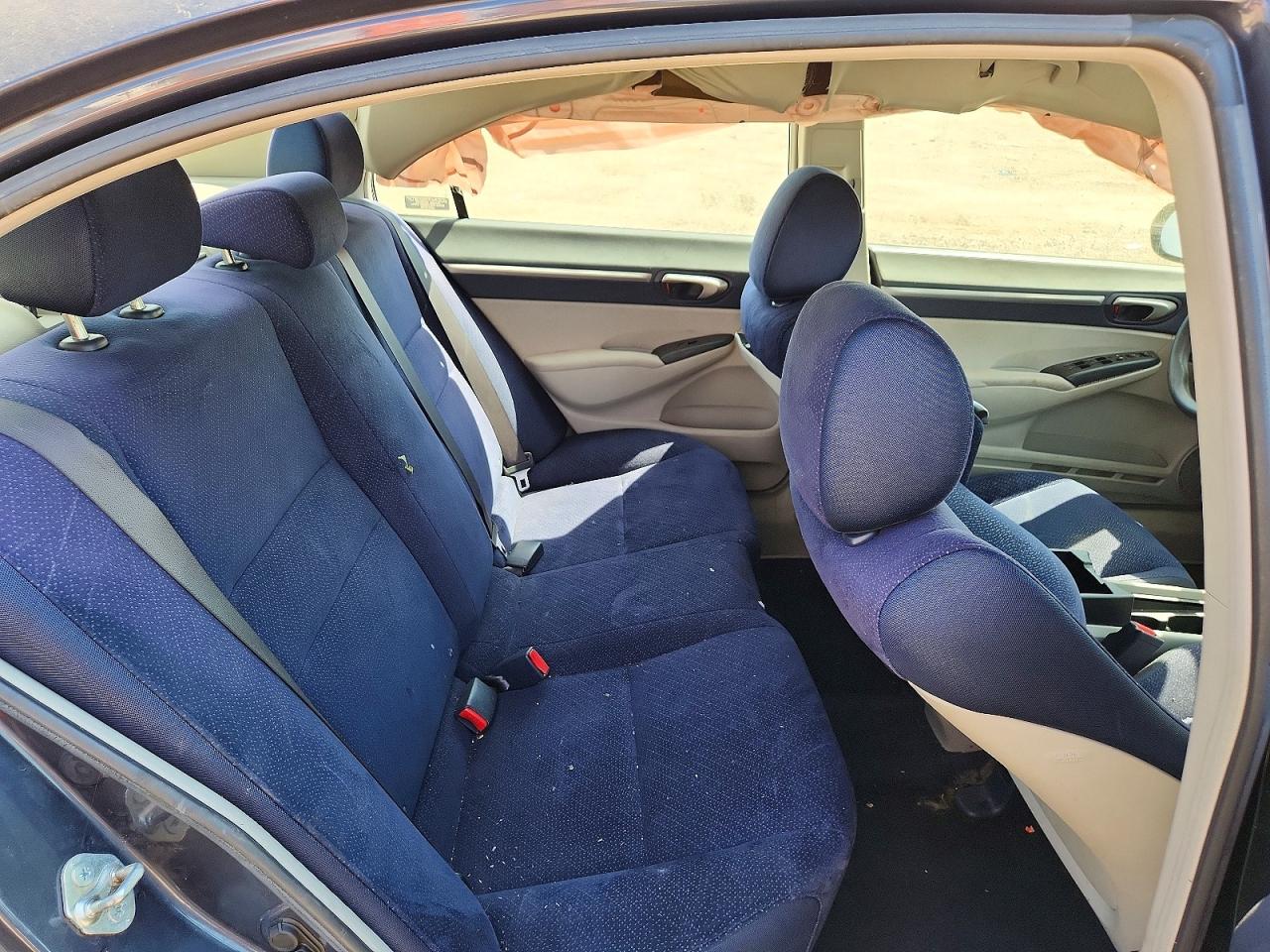 2007 Honda Civic Hybrid Gray vin: JHMFA36257S013065
