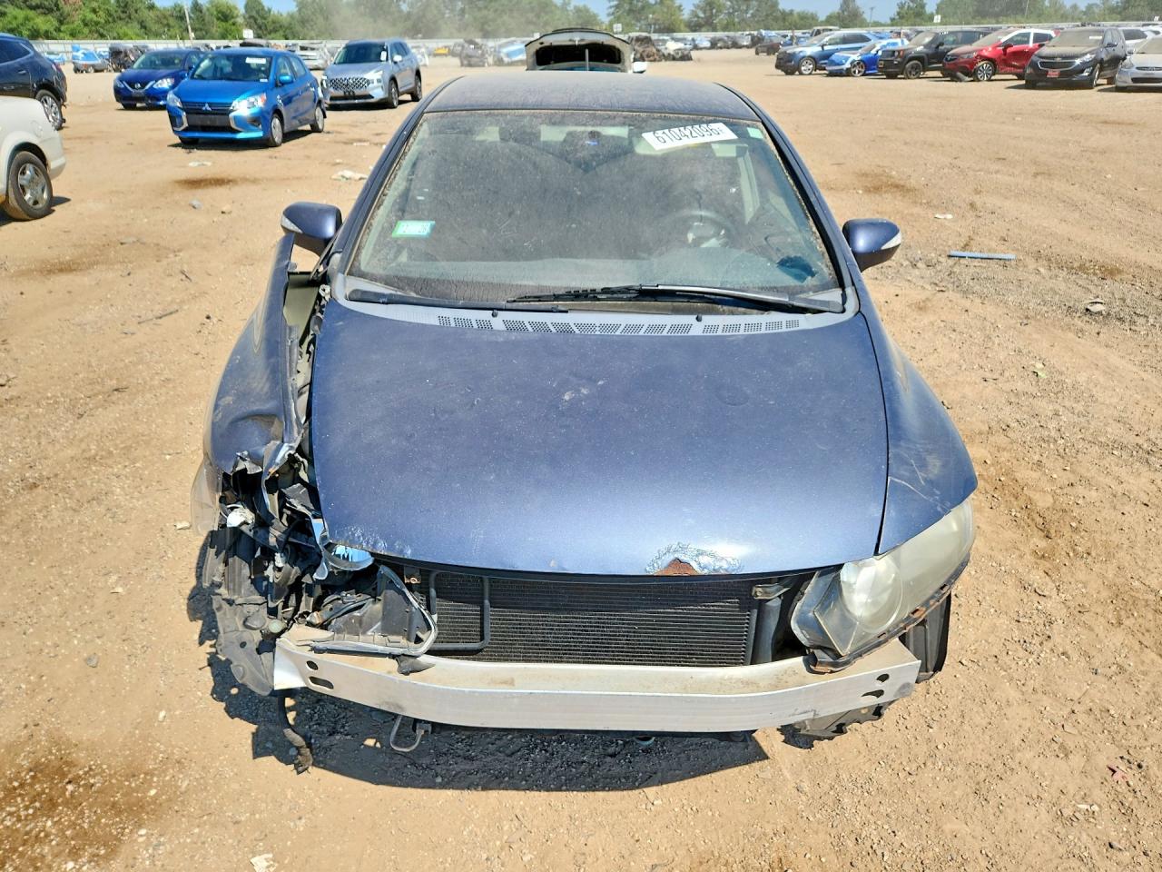 2007 Honda Civic Hybrid Gray vin: JHMFA36257S013065