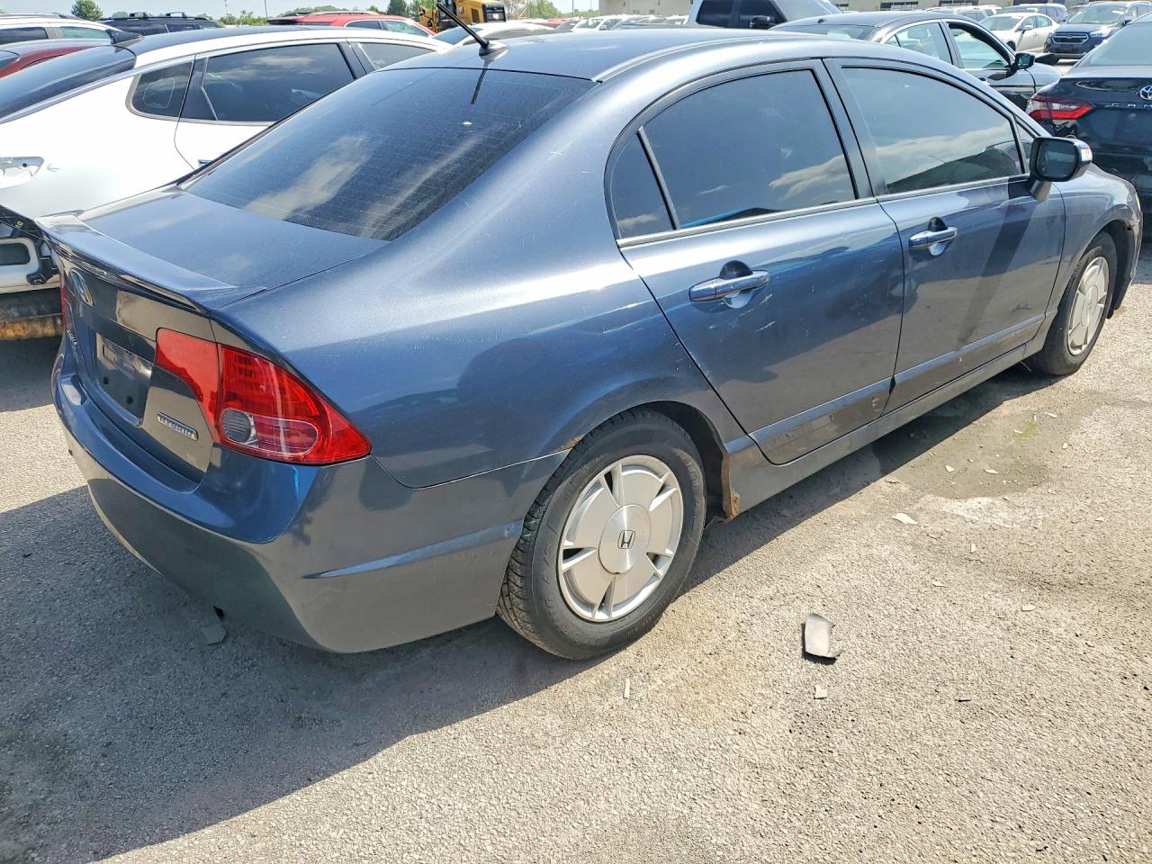 2007 Honda Civic Hybrid Blue vin: JHMFA36257S020095