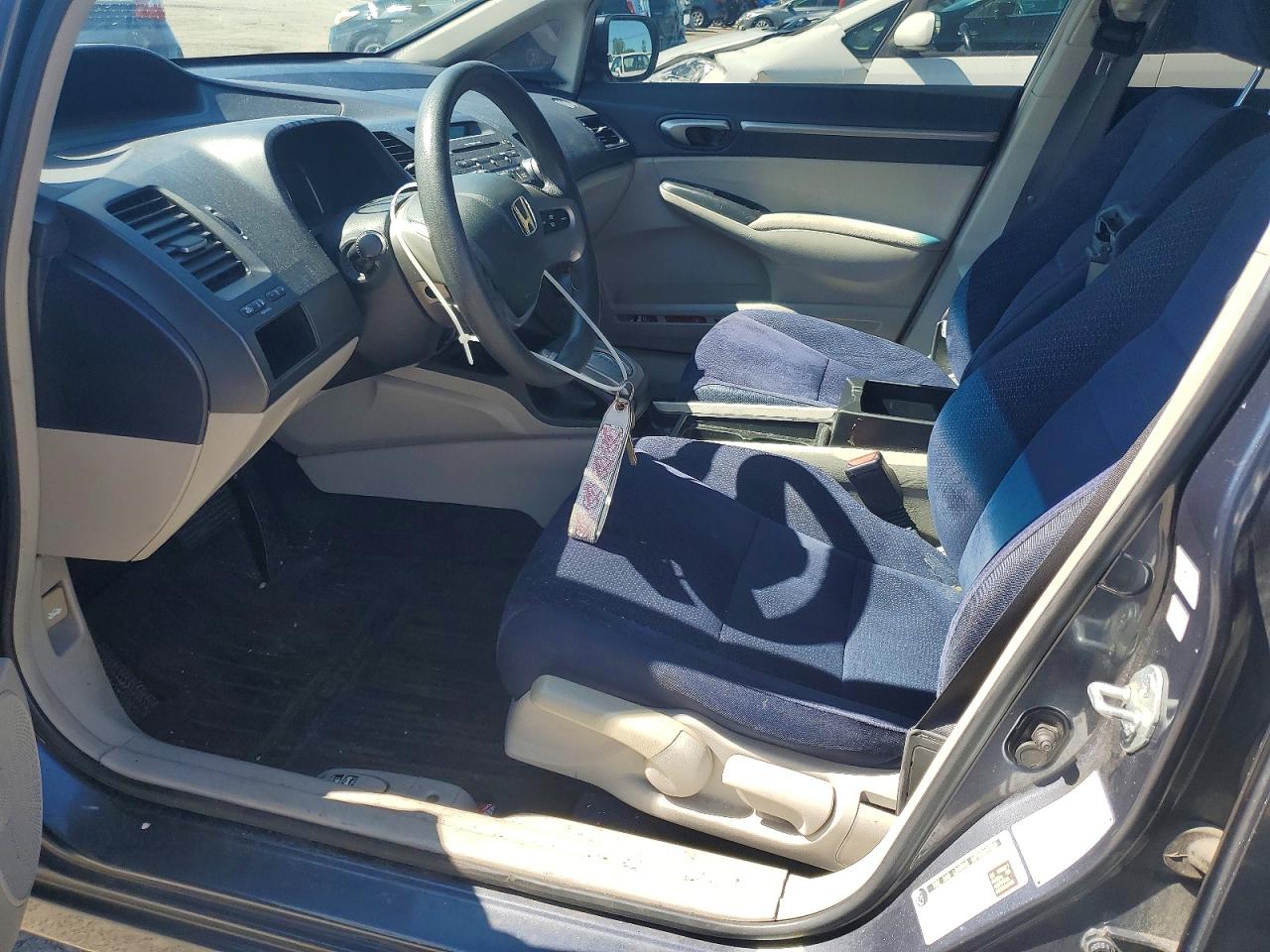 2007 Honda Civic Hybrid Blue vin: JHMFA36257S020095