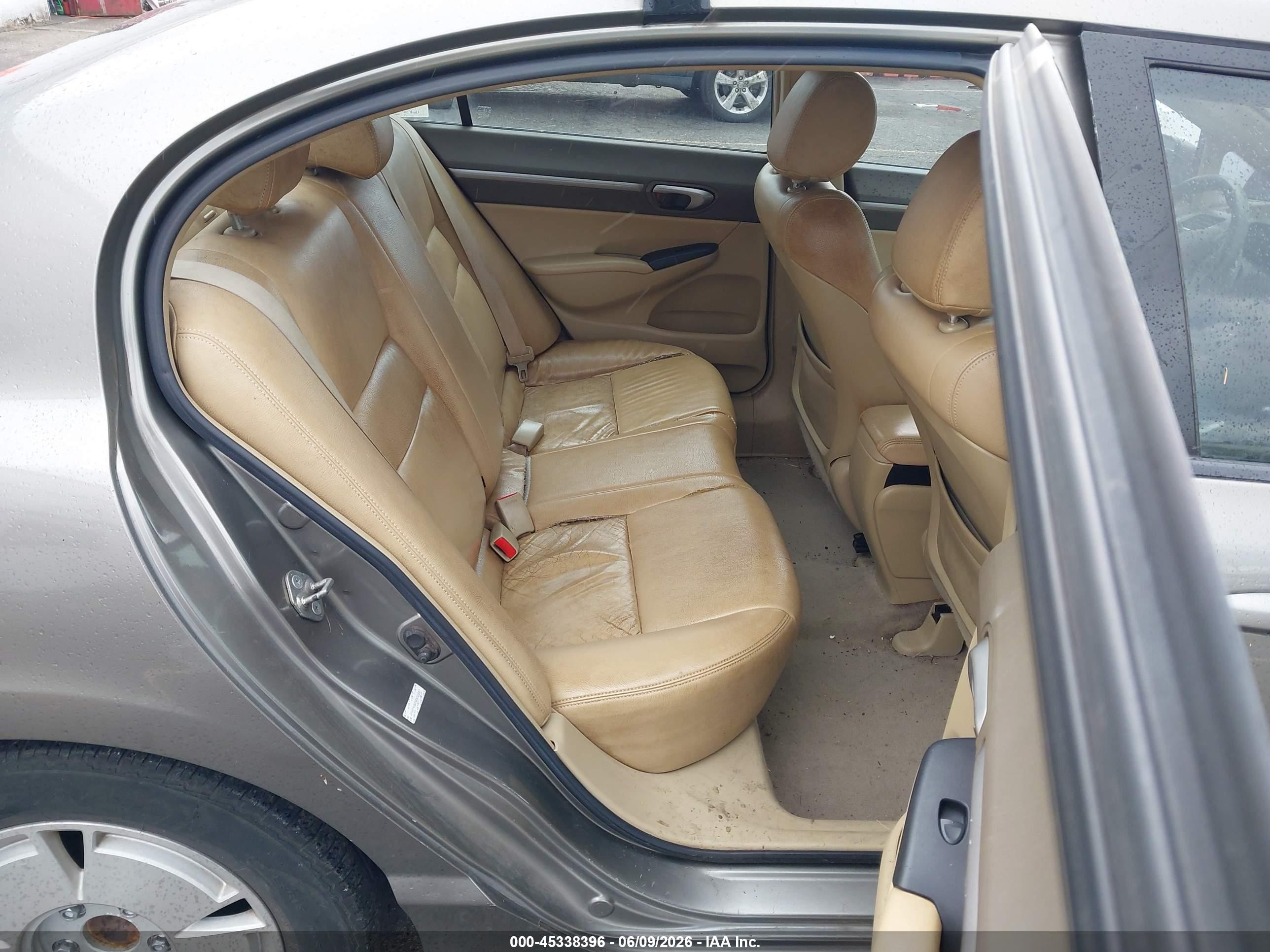 2008 Honda Civic Hybrid   Gray vin: JHMFA36258S003587