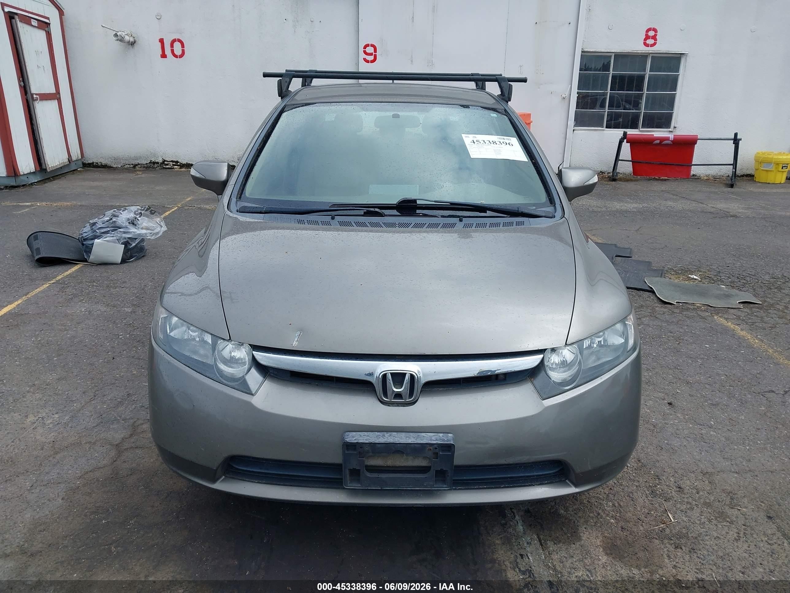 2008 Honda Civic Hybrid   Gray vin: JHMFA36258S003587