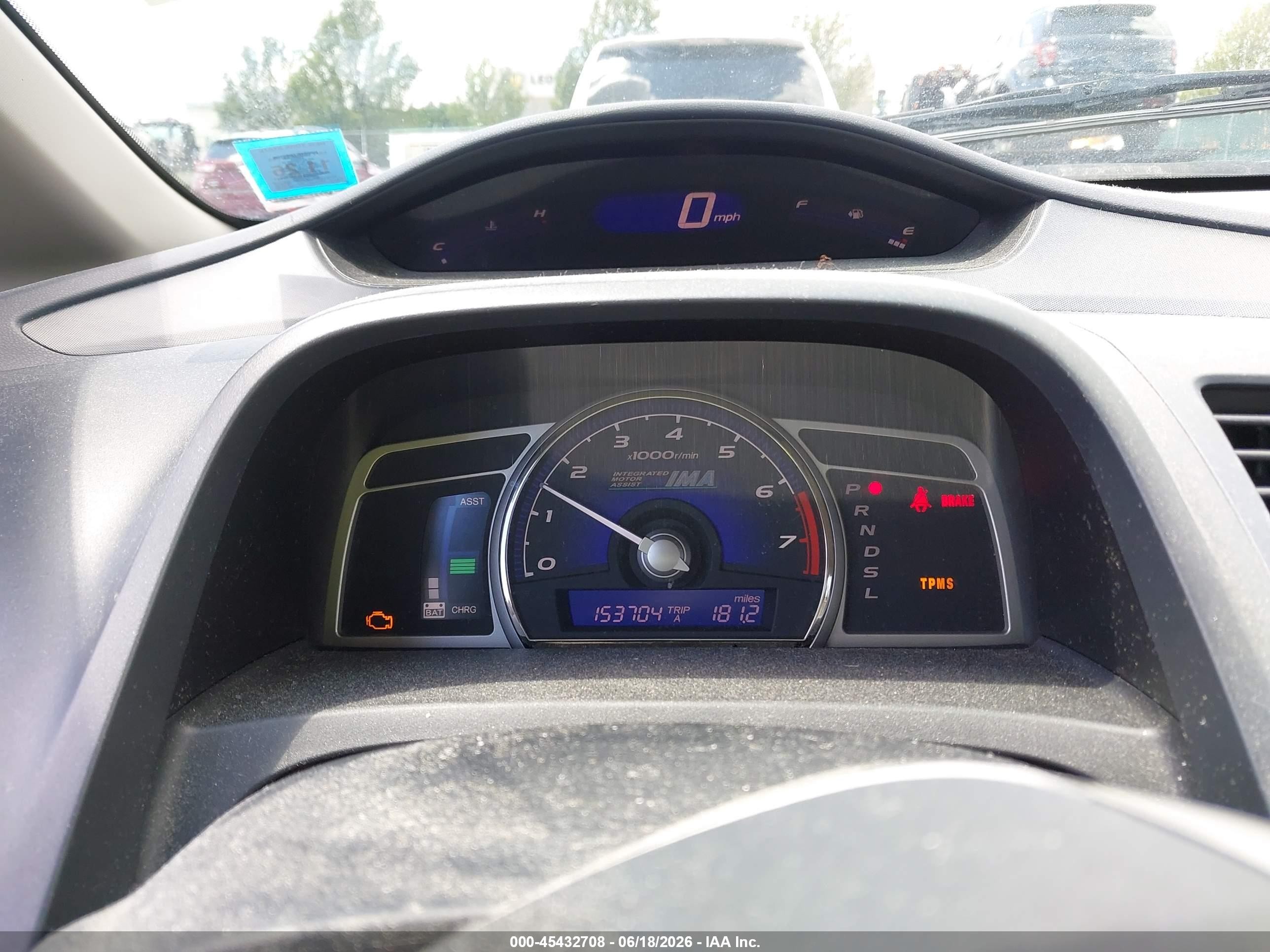 2008 Honda Civic Hybrid   Silver vin: JHMFA36258S017781