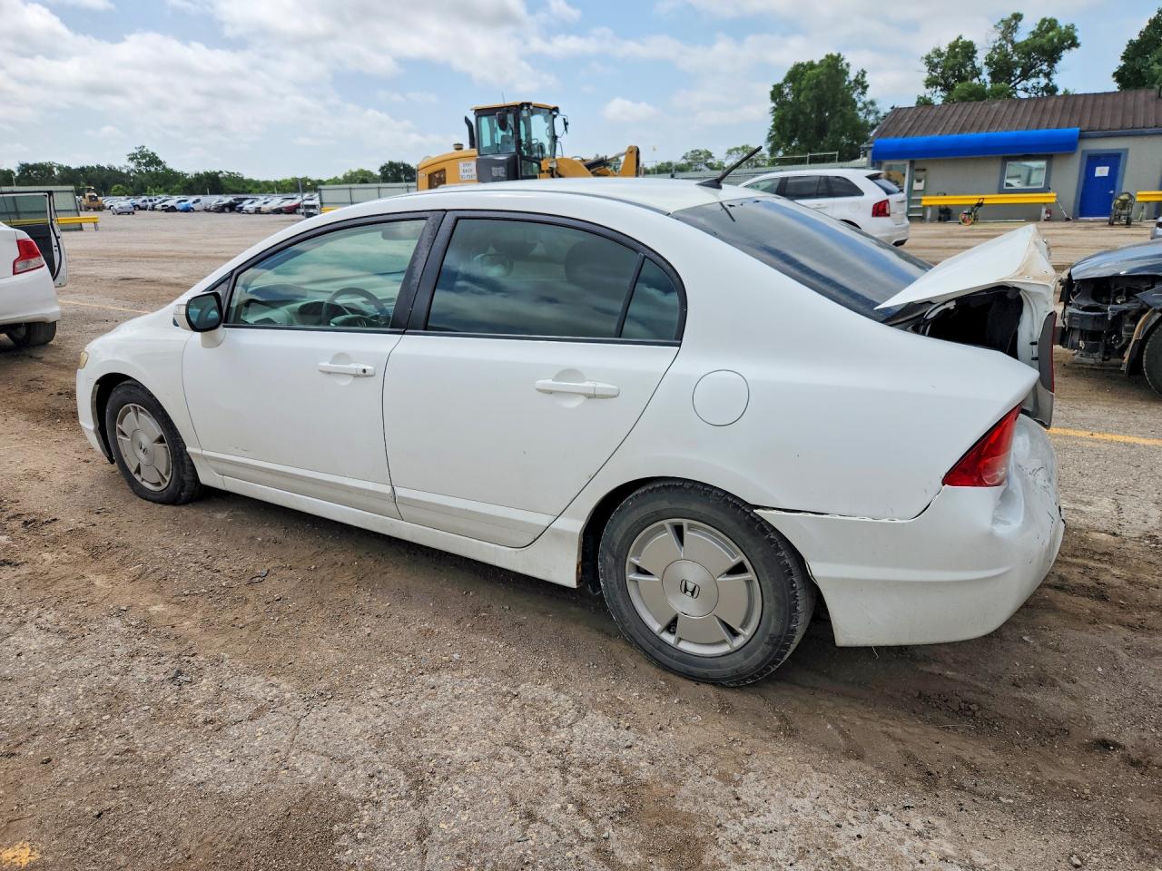 2008 Honda Civic Hybrid White vin: JHMFA36258S027131