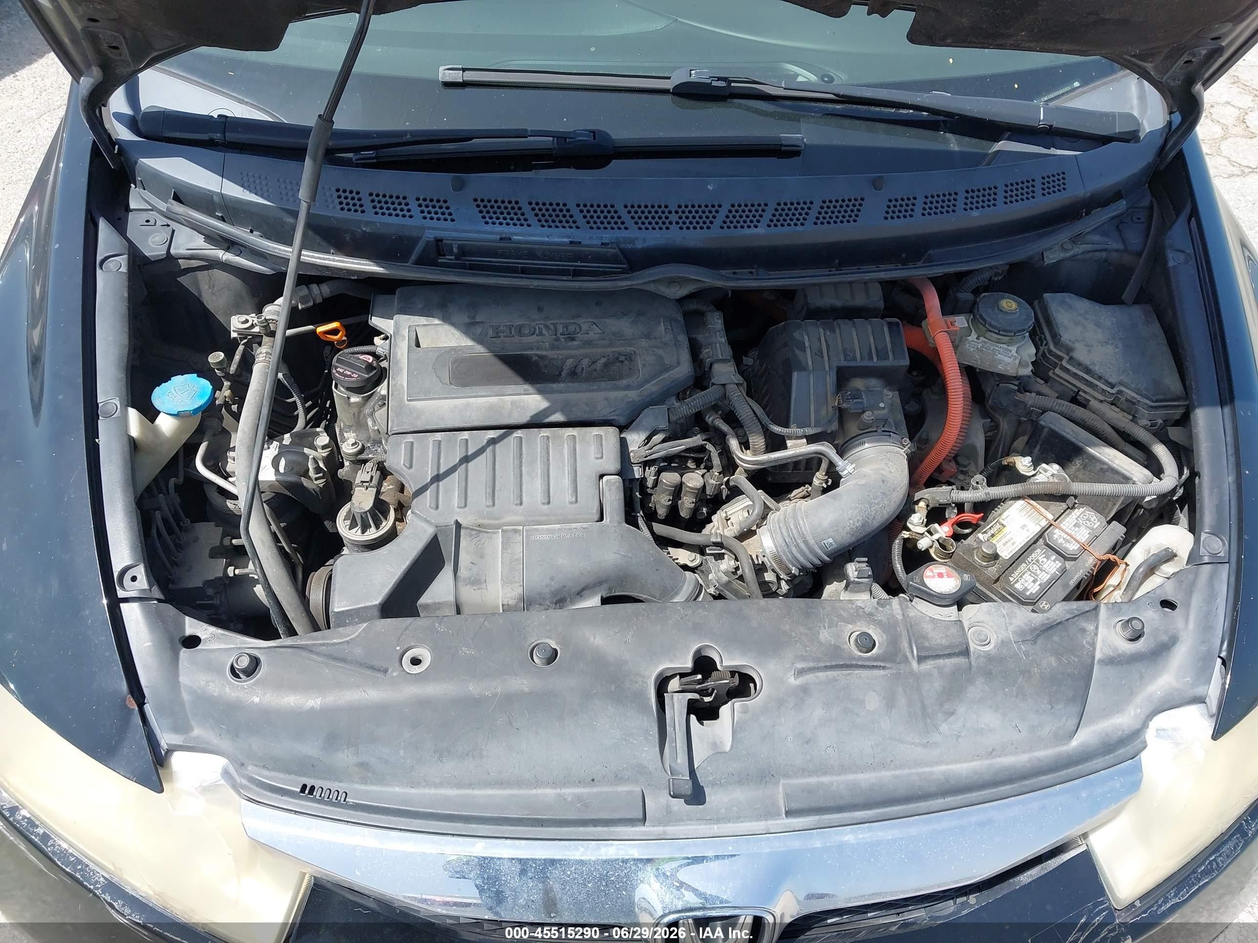 2009 Honda Civic Hybrid   Black vin: JHMFA36259S003459