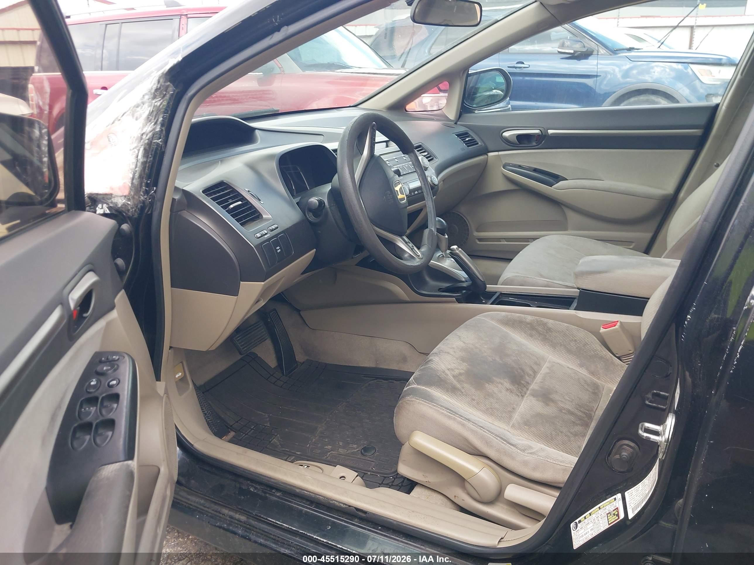 2009 Honda Civic Hybrid   Black vin: JHMFA36259S003459