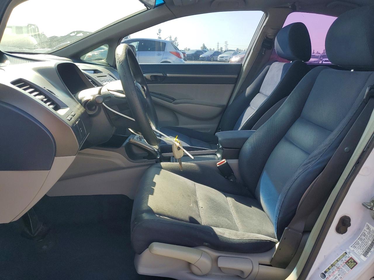 2009 Honda Civic Hybrid White vin: JHMFA36259S010119