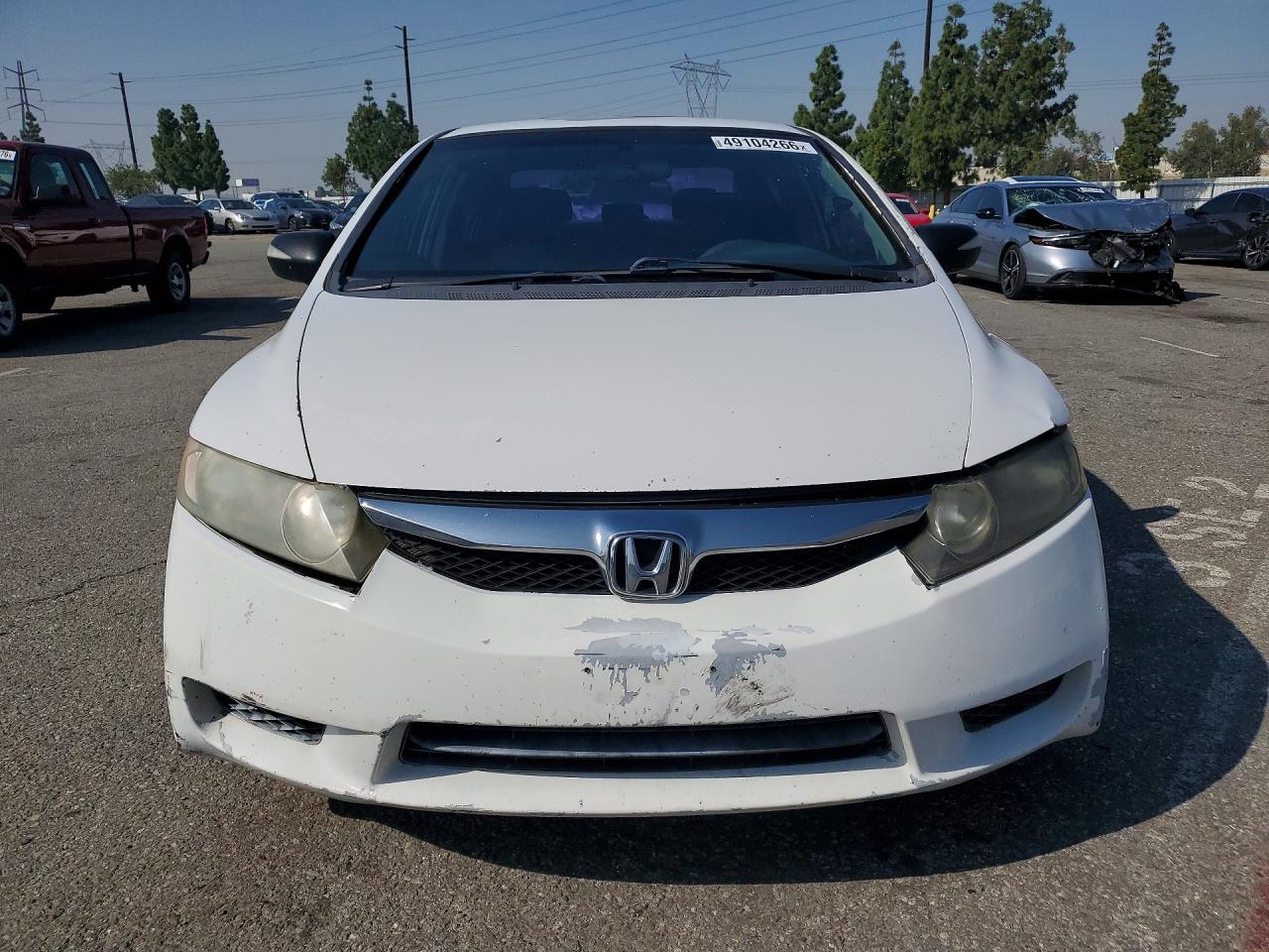 2009 Honda Civic Hybrid White vin: JHMFA36259S010119
