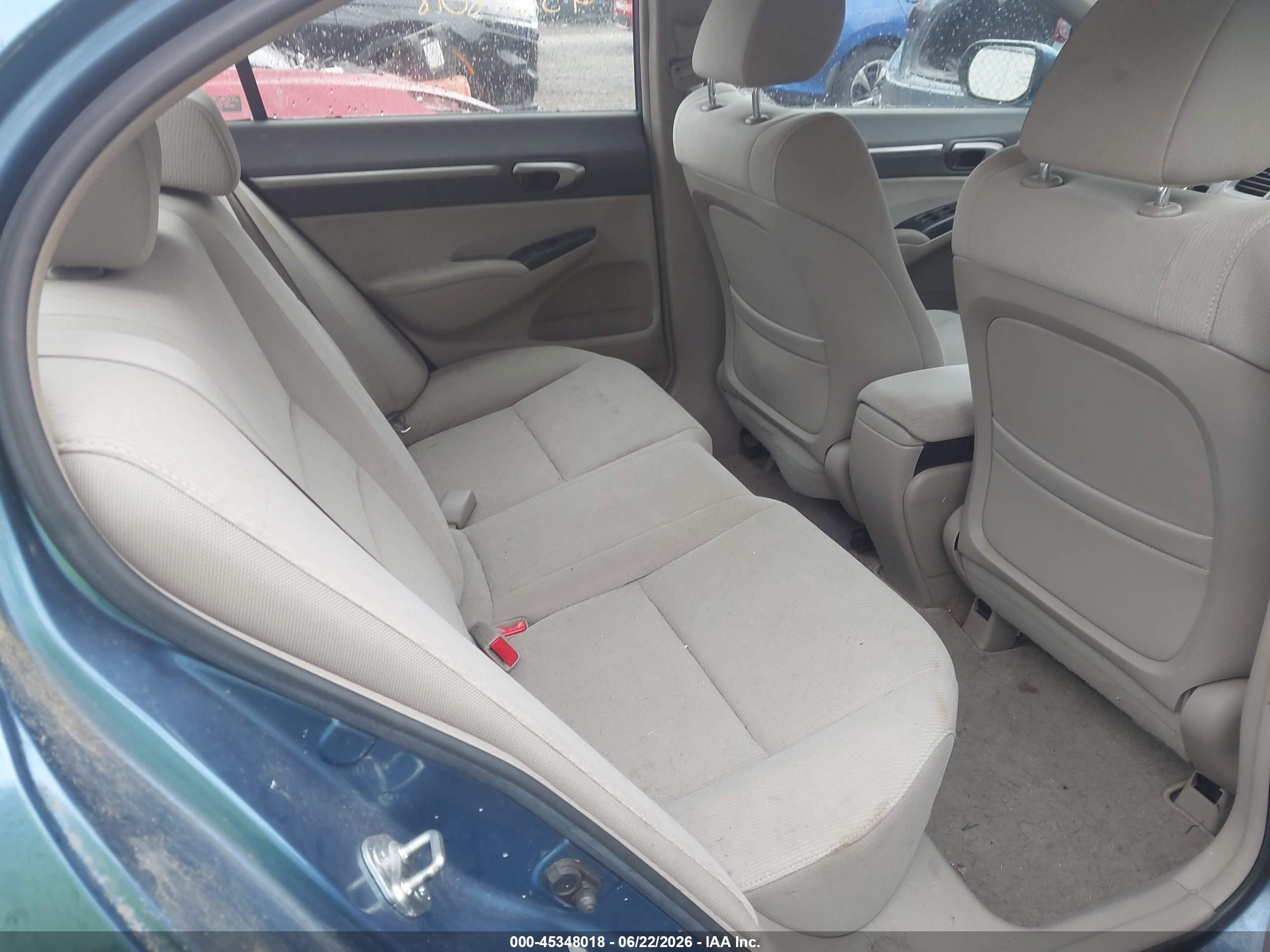 2009 Honda Civic Hybrid   Blue vin: JHMFA36259S011884