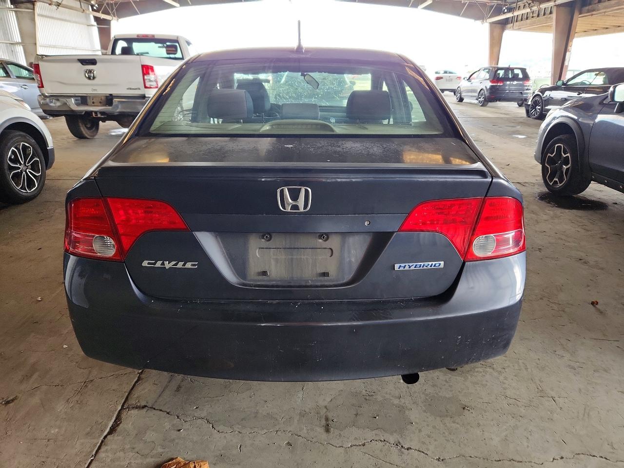 2006 Honda Civic Hybrid Gray vin: JHMFA36266S005040