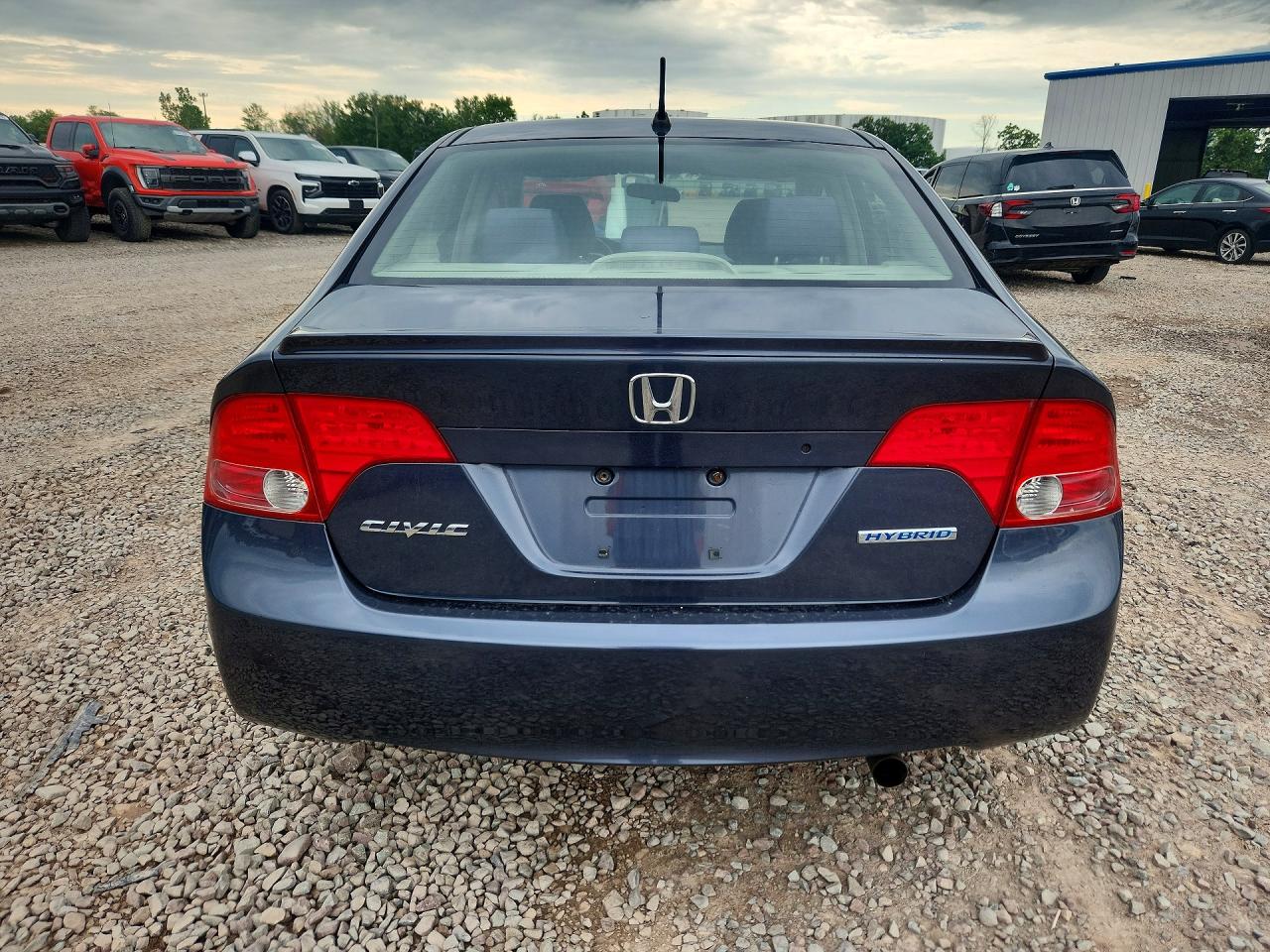2006 Honda Civic Hybrid Blue vin: JHMFA36266S028026