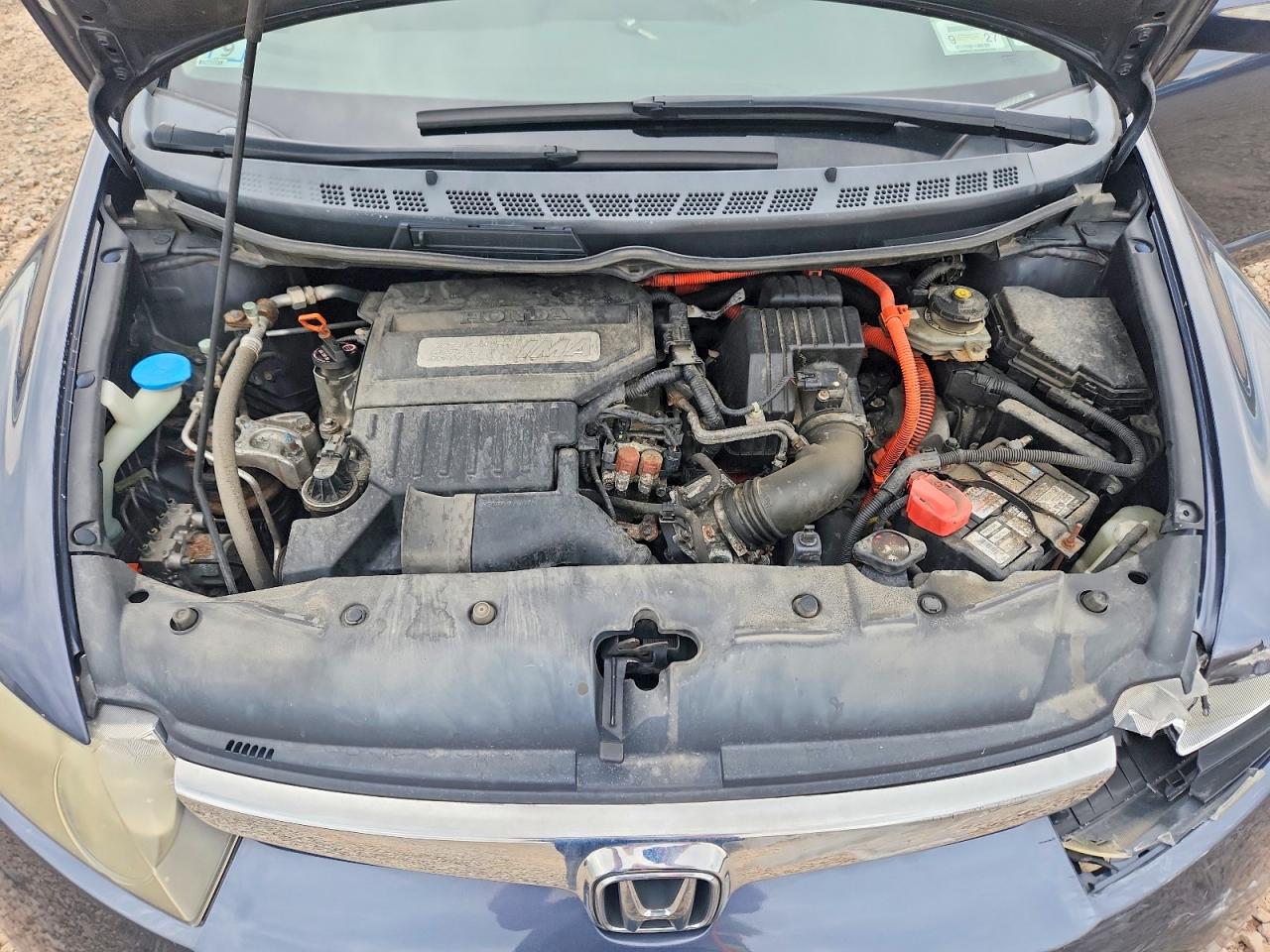 2006 Honda Civic Hybrid Blue vin: JHMFA36266S028026