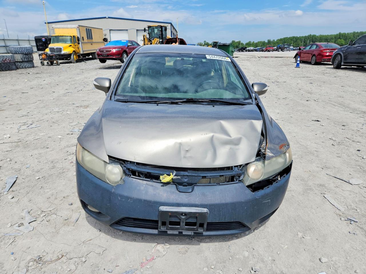 2008 Honda Civic Hybrid Tan vin: JHMFA36268S010421