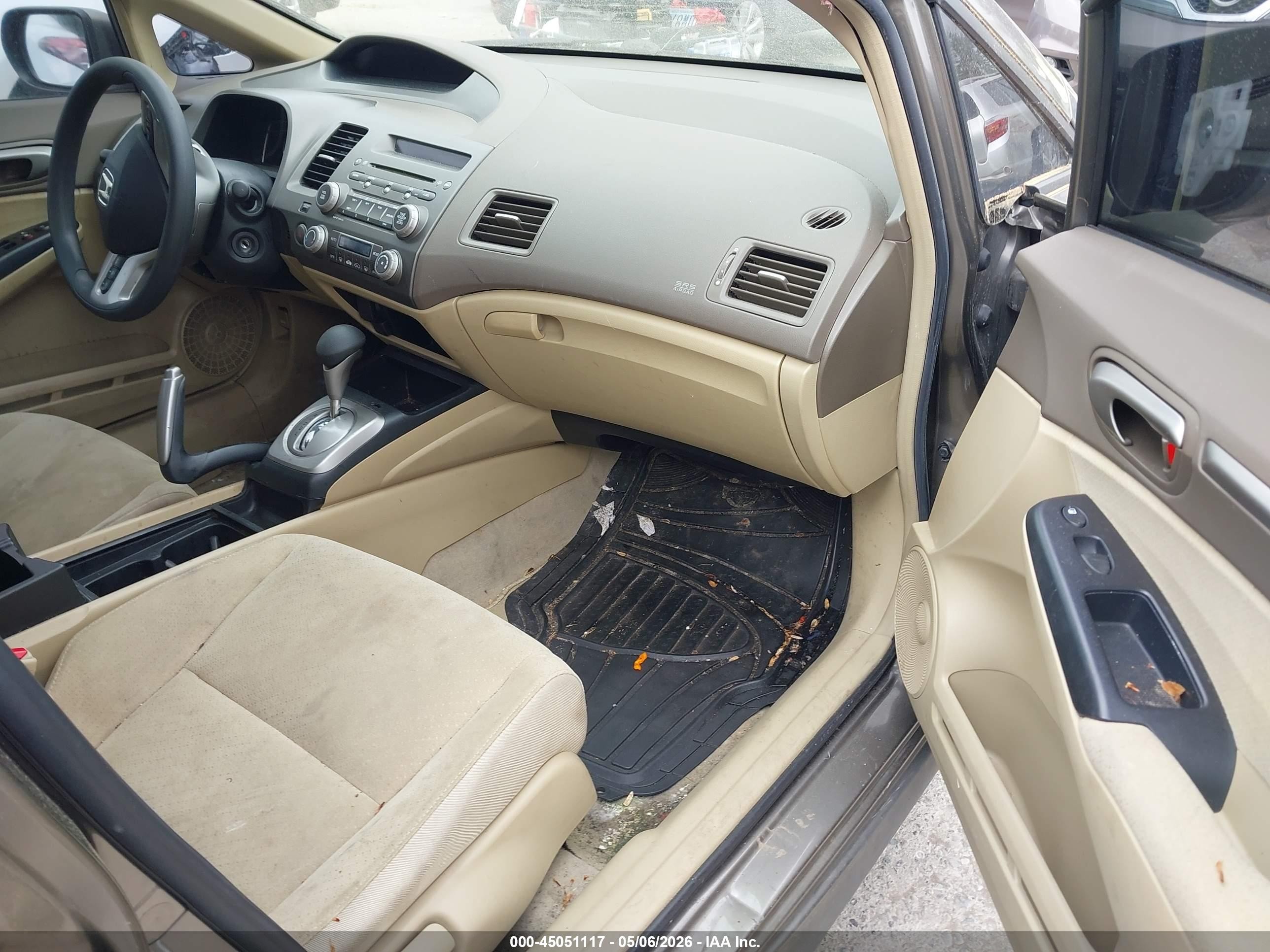 2008 Honda Civic Hybrid   Pewter vin: JHMFA36268S010838
