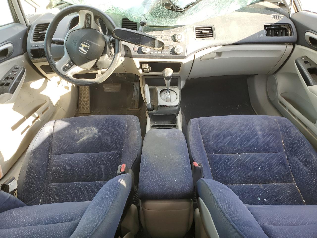 2008 Honda Civic Hybrid Blue vin: JHMFA36268S028059