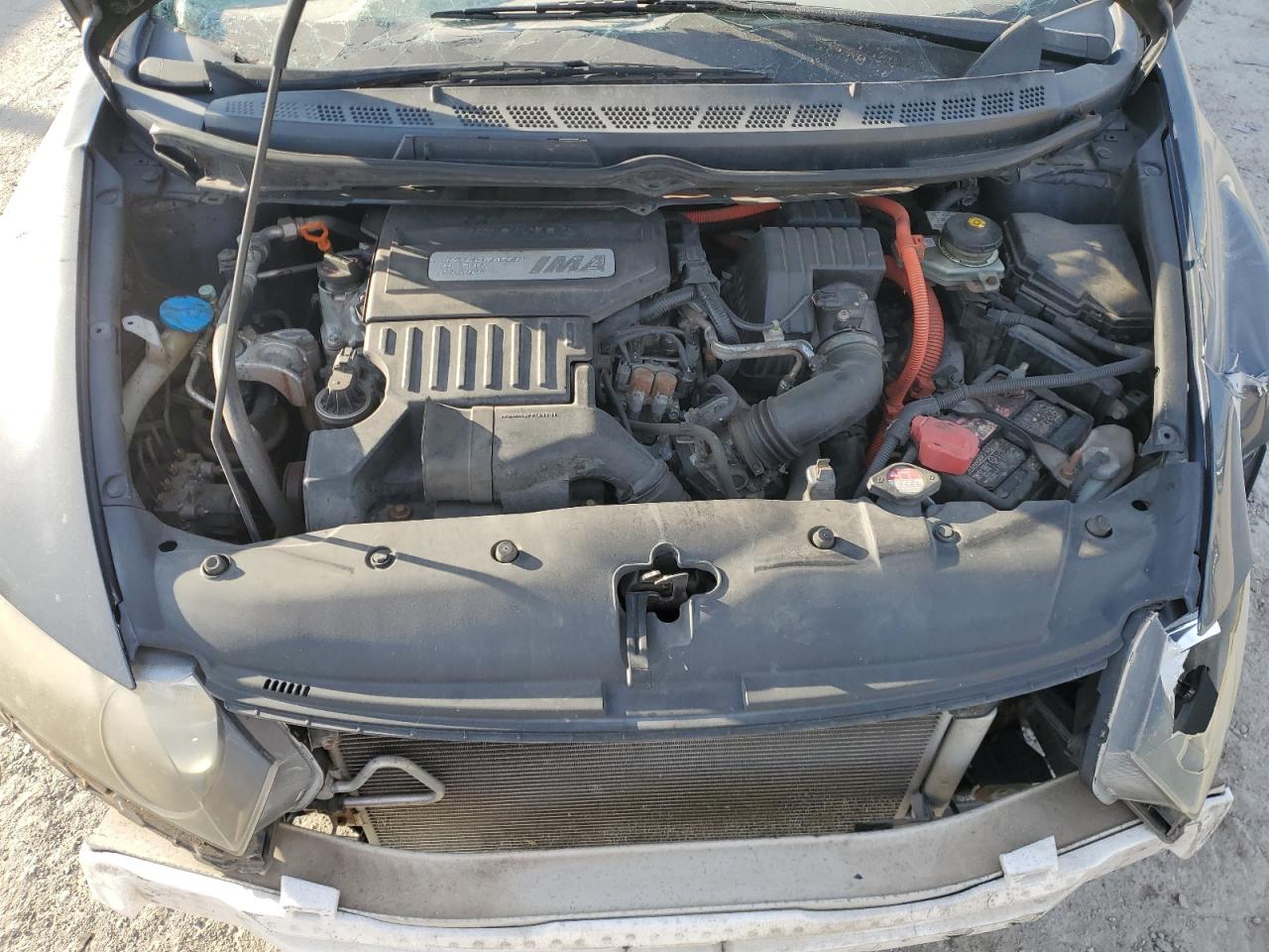 2008 Honda Civic Hybrid Blue vin: JHMFA36268S028059
