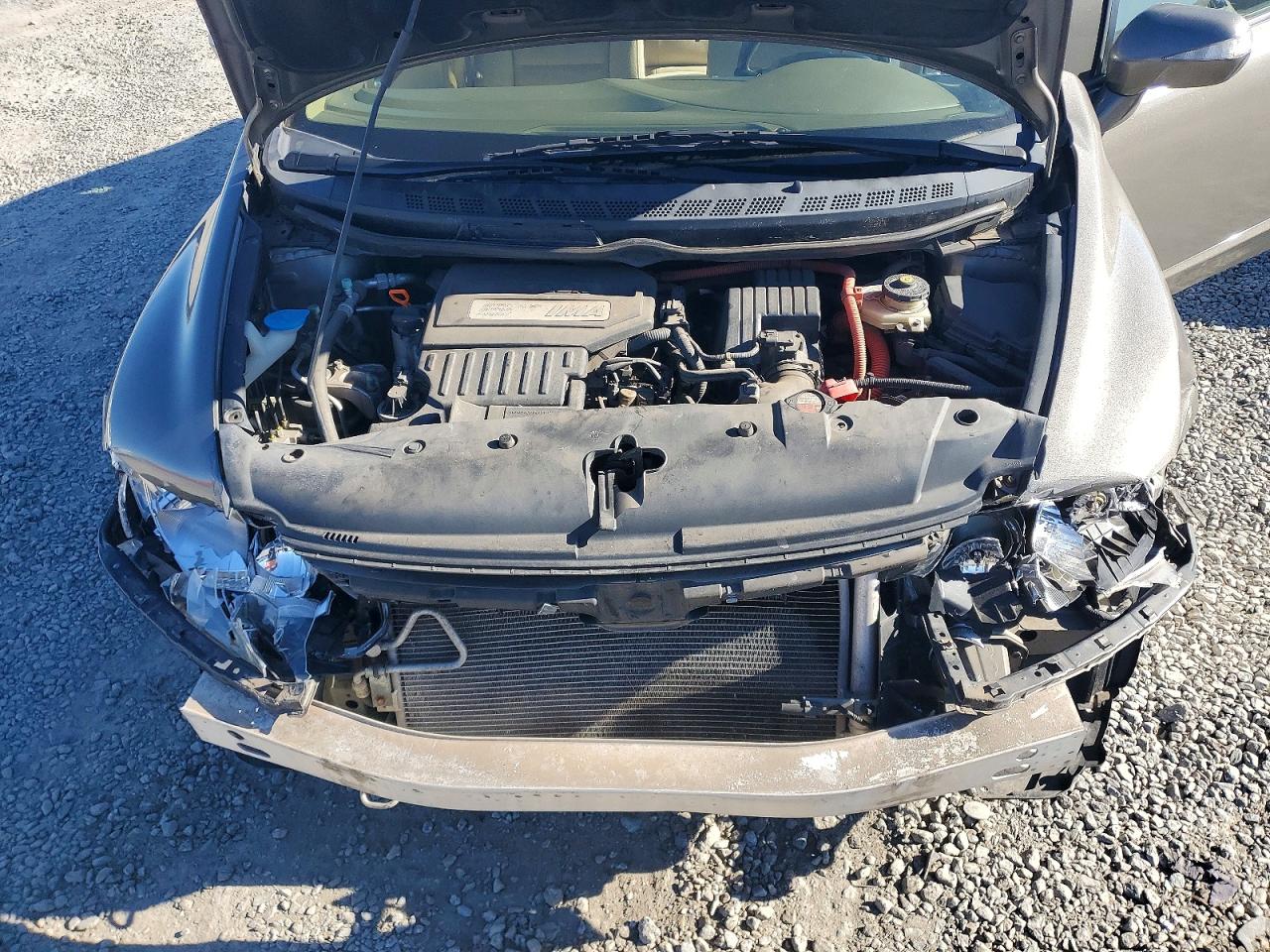 2008 Honda Civic Hybrid Tan vin: JHMFA36268S028434