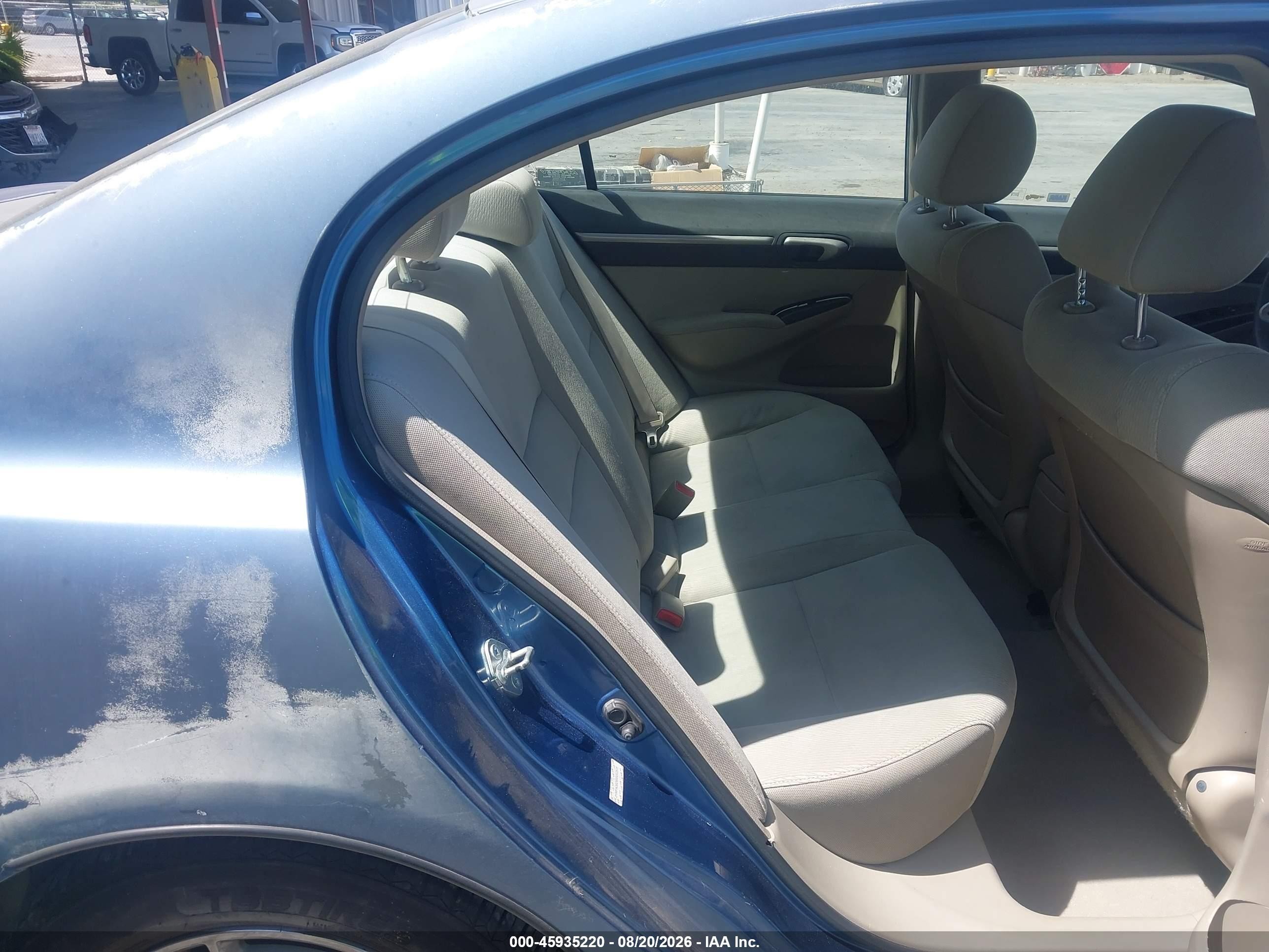 2009 Honda Civic Hybrid   Light Blue vin: JHMFA36269S002806