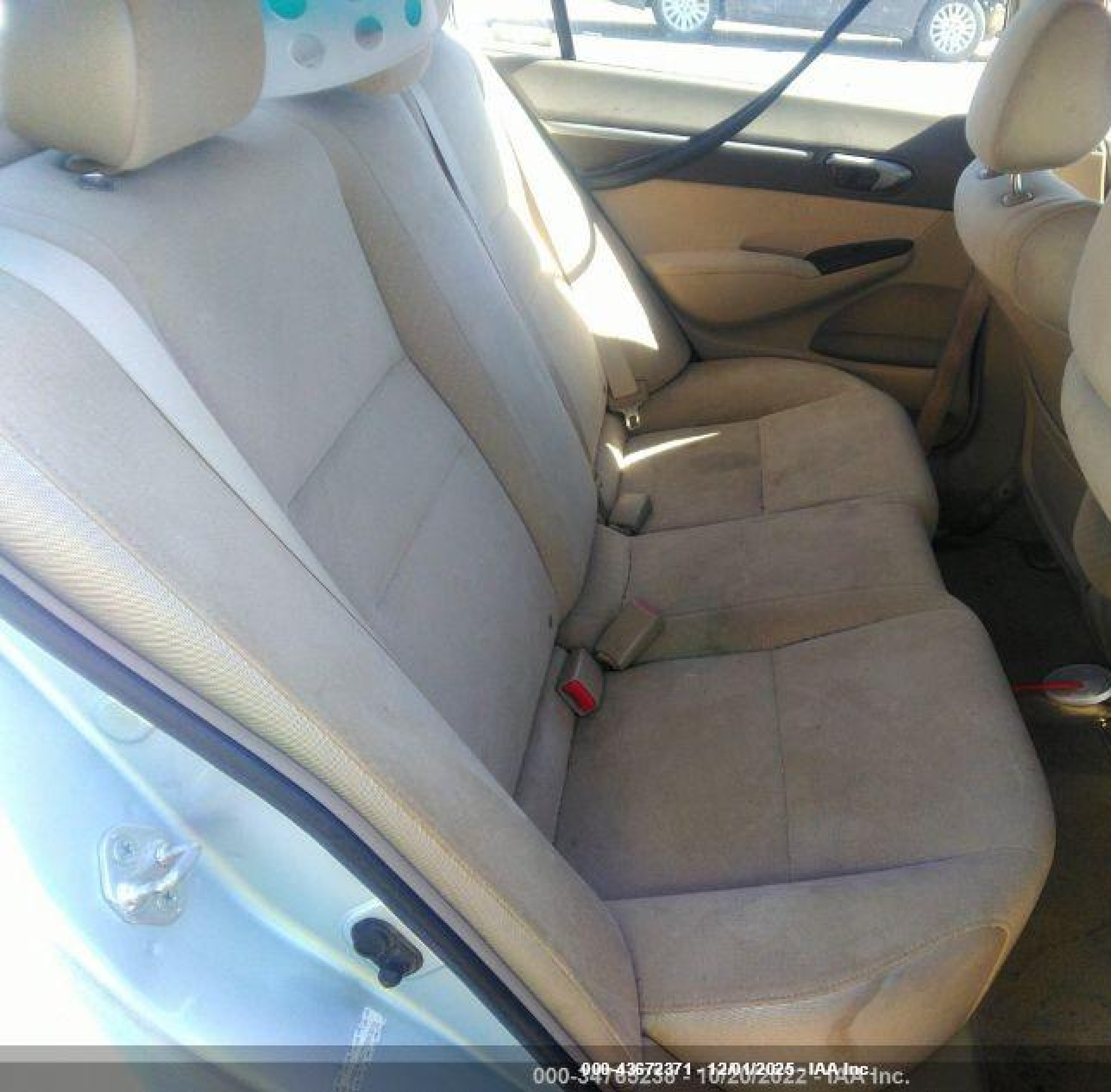 2007 Honda Civic Hybrid   Light Blue vin: JHMFA36277S003010