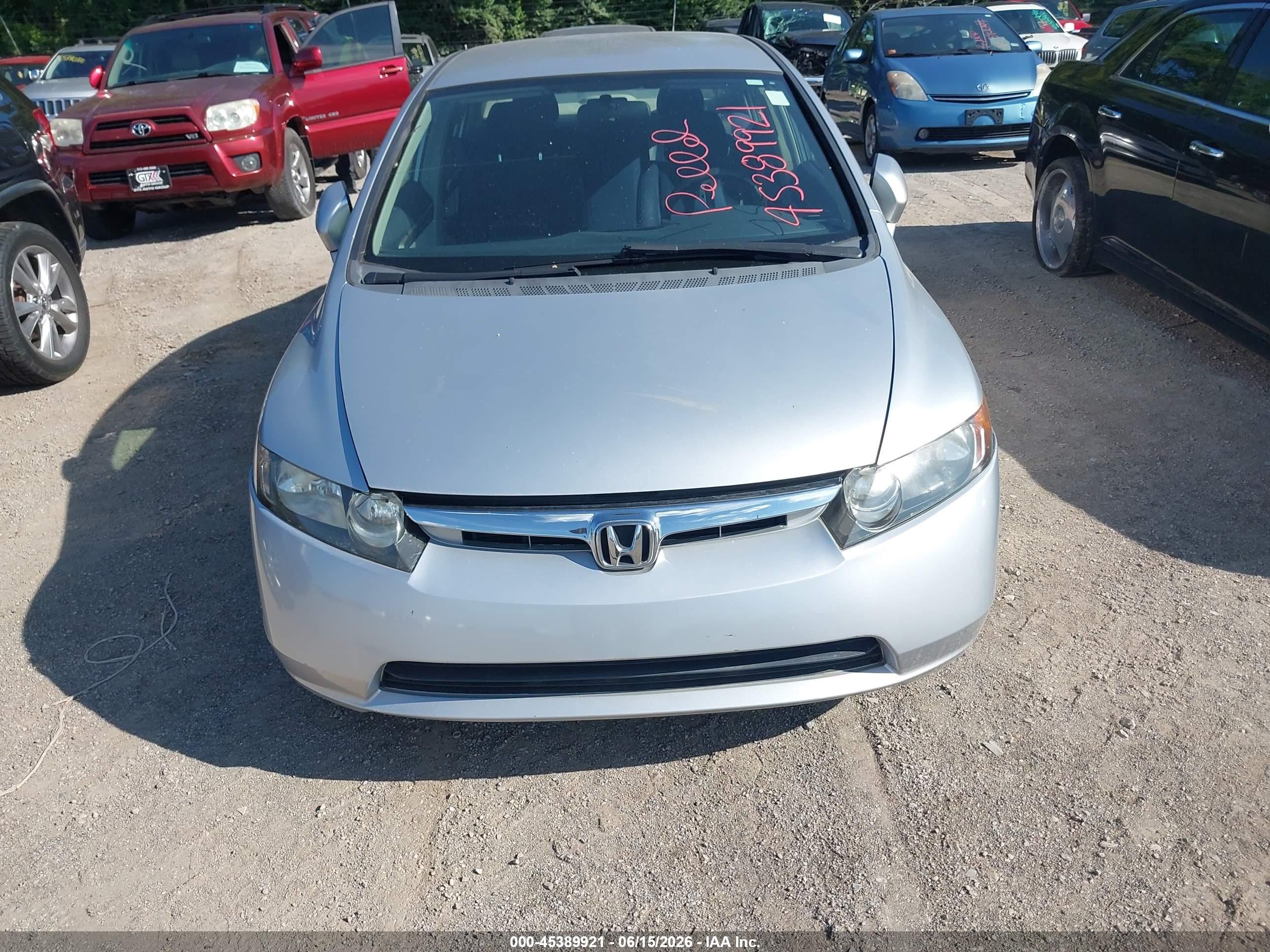 2007 Honda Civic Hybrid Серебряный vin: JHMFA36277S003976