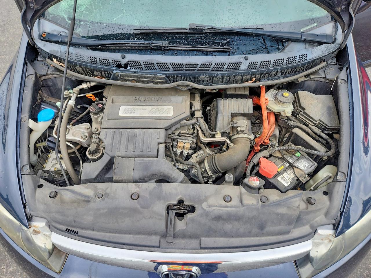 2008 Honda Civic Hybrid Blue vin: JHMFA36278S020780