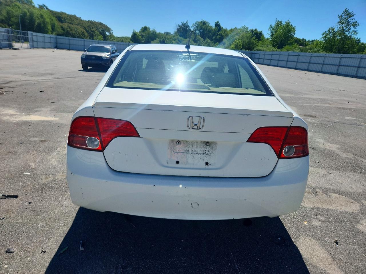 2008 Honda Civic Hybrid White vin: JHMFA36278S026174