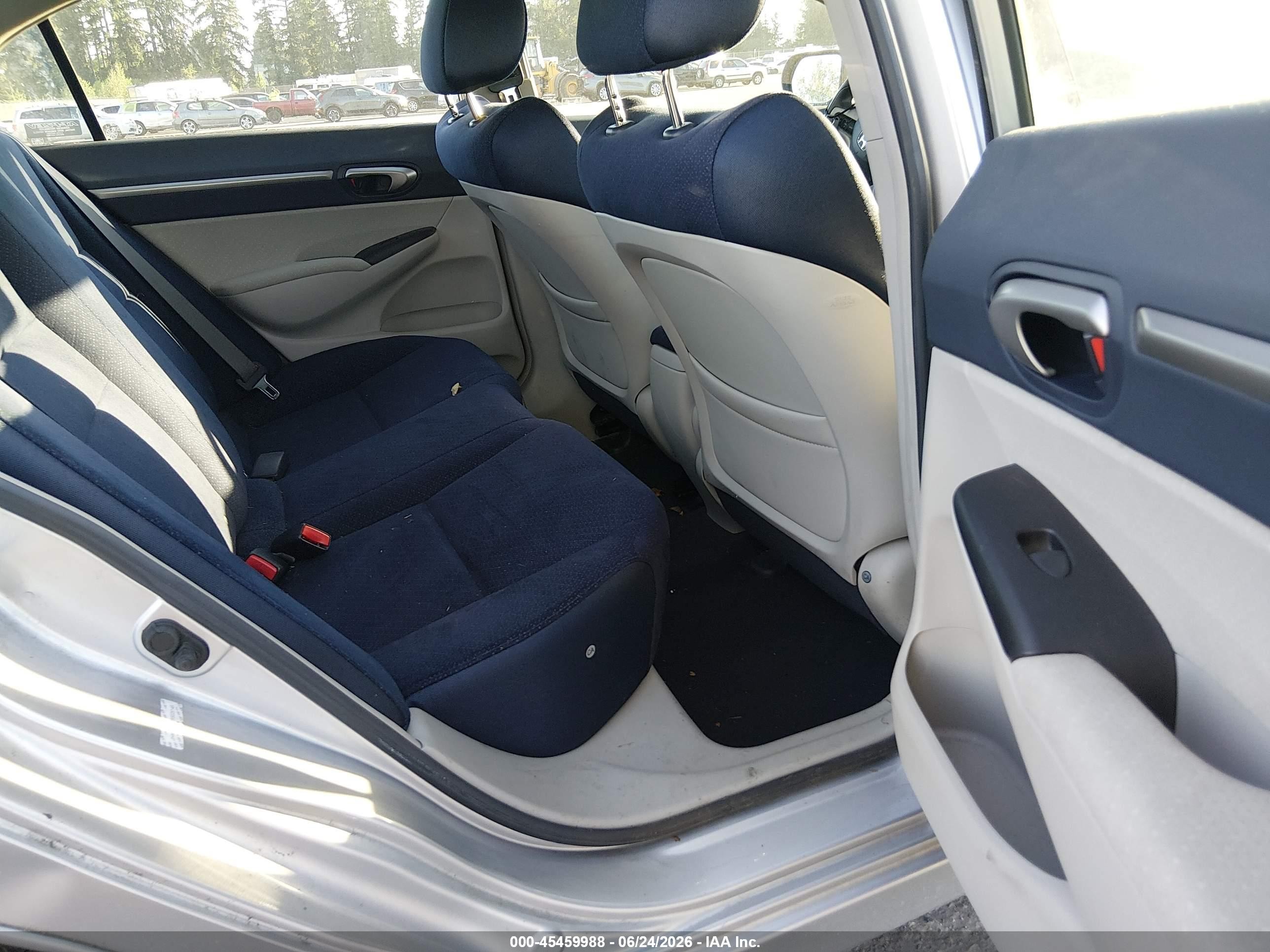 2008 Honda Civic Hybrid   Silver vin: JHMFA36278S028149