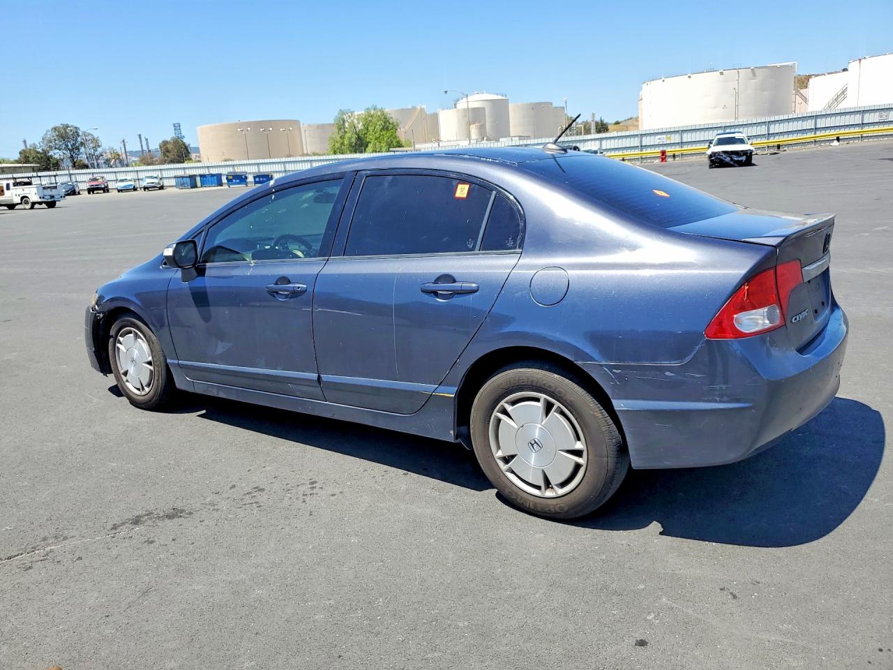 2009 Honda Civic Hybrid Синий vin: JHMFA36279S011207