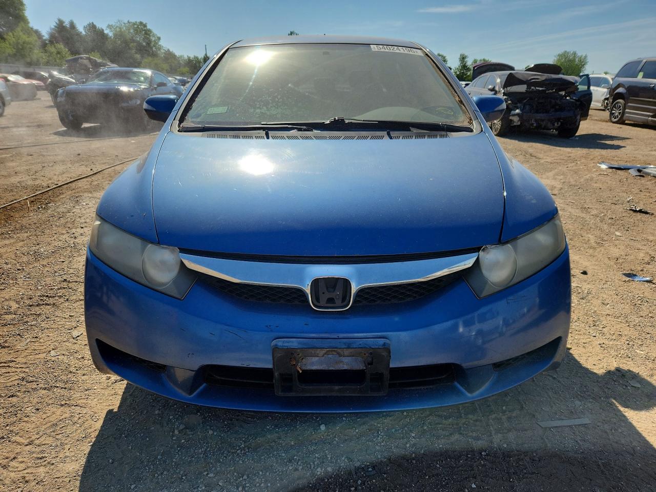 2009 Honda Civic Hybrid Blue vin: JHMFA36279S011949