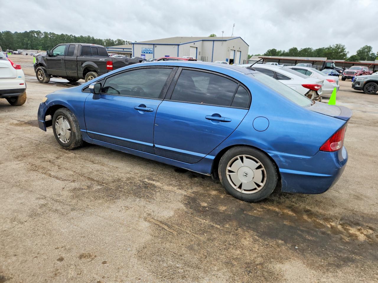 2009 Honda Civic Hybrid Blue vin: JHMFA36279S015824