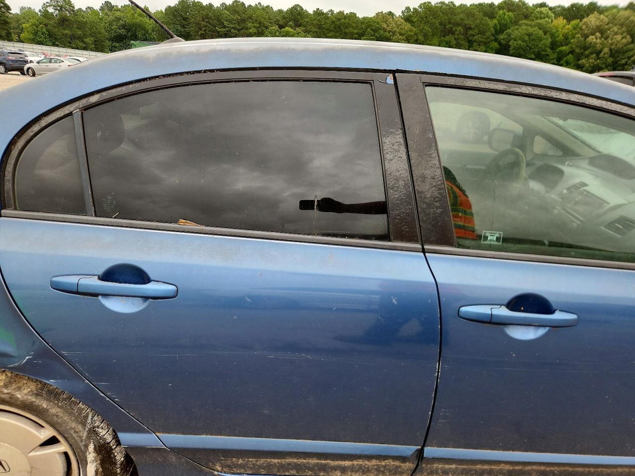 2009 Honda Civic Hybrid Blue vin: JHMFA36279S015824
