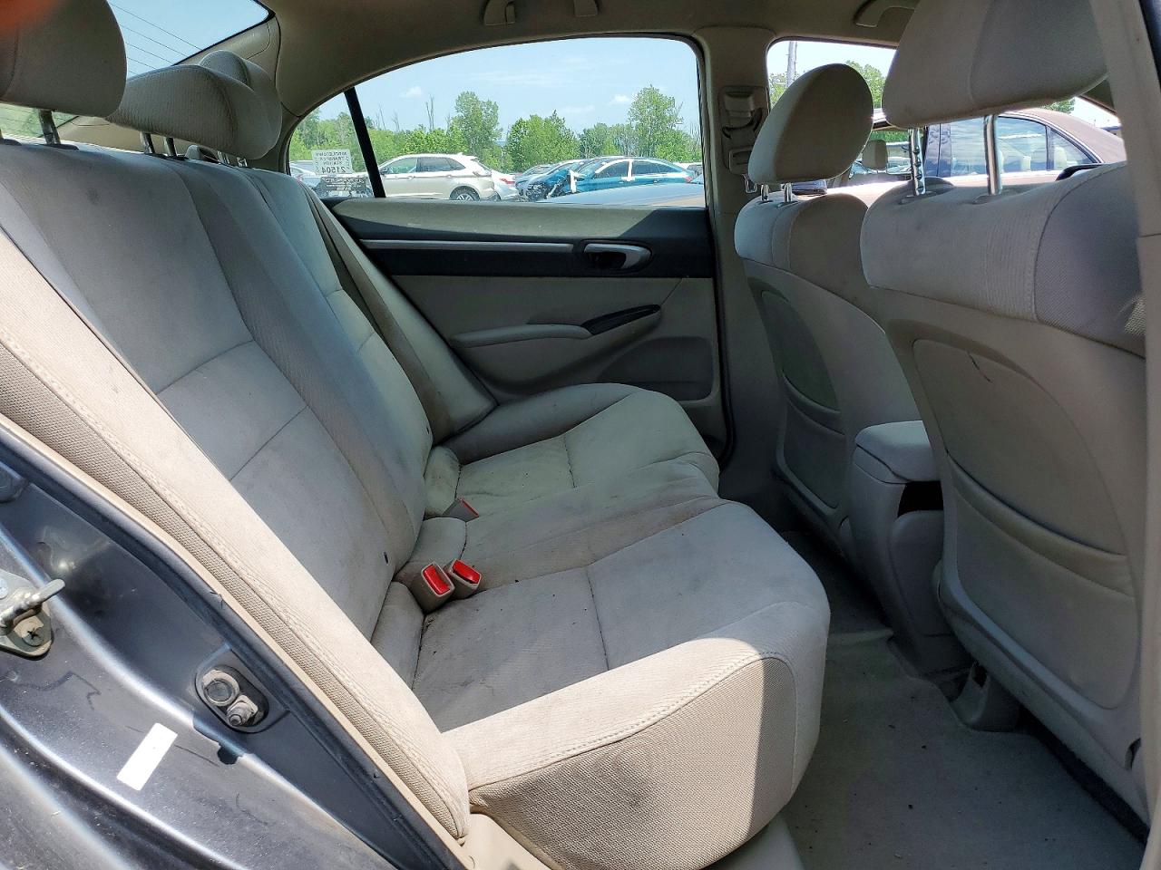 2009 Honda Civic Hybrid Серый vin: JHMFA36279S017198