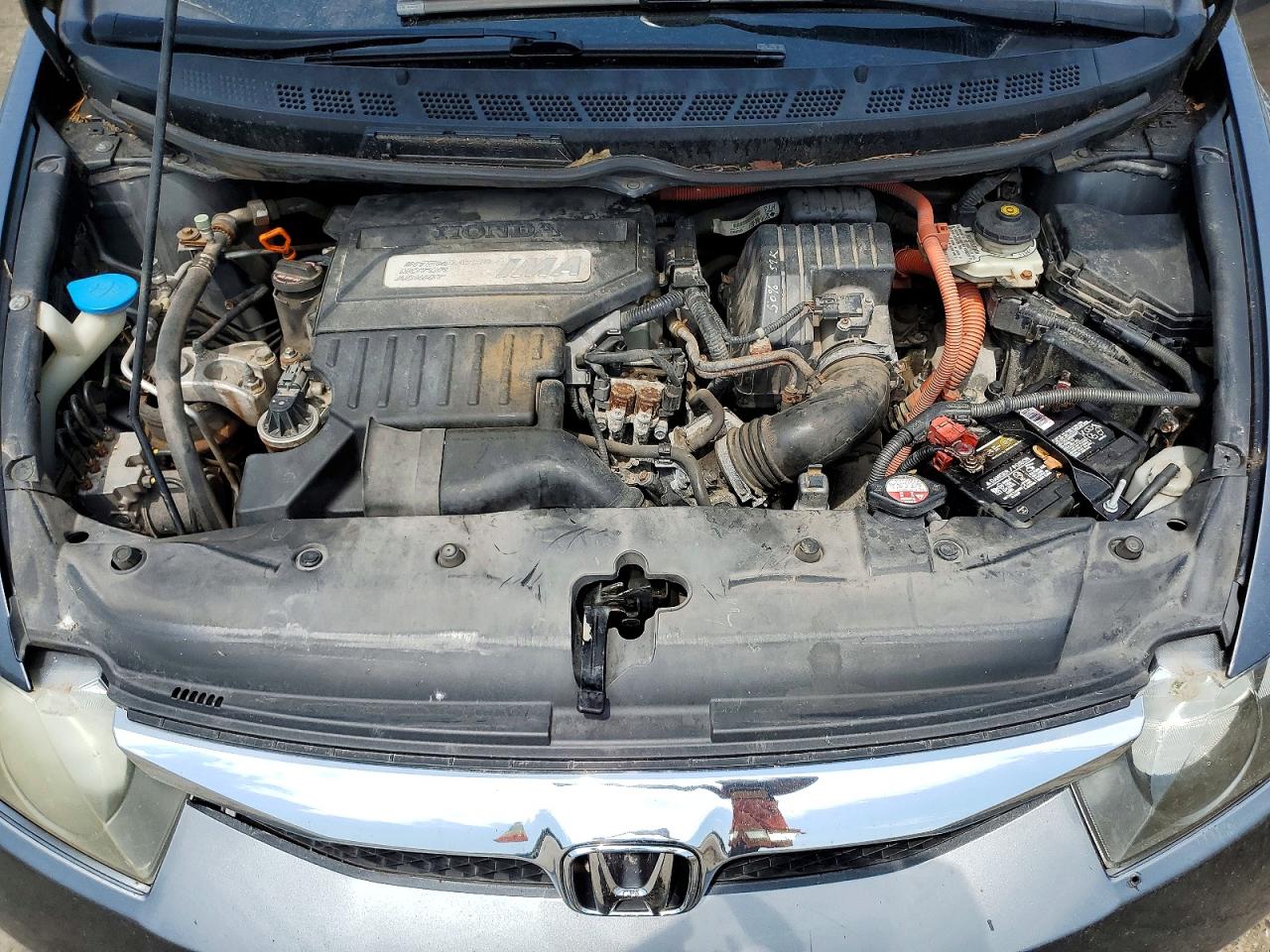 2009 Honda Civic Hybrid Серый vin: JHMFA36279S017198