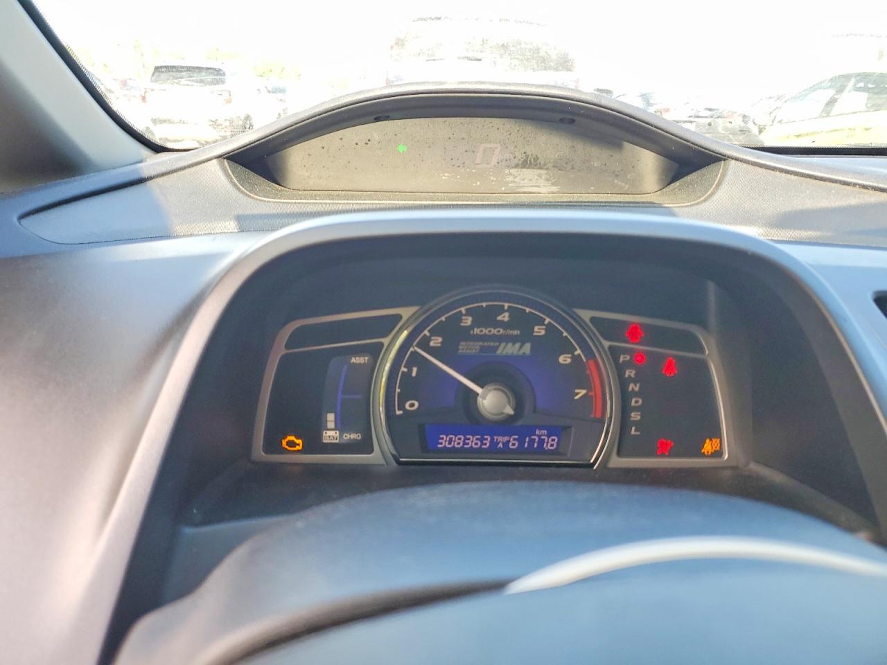 2009 Honda Civic Hybrid Blue vin: JHMFA36279S800487