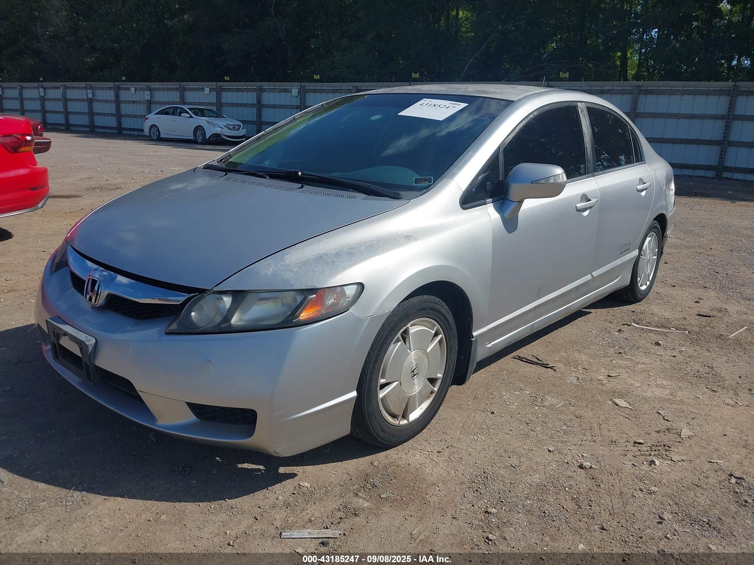2008 Honda Civic Hybrid   Серебряный vin: JHMFA36288S001350