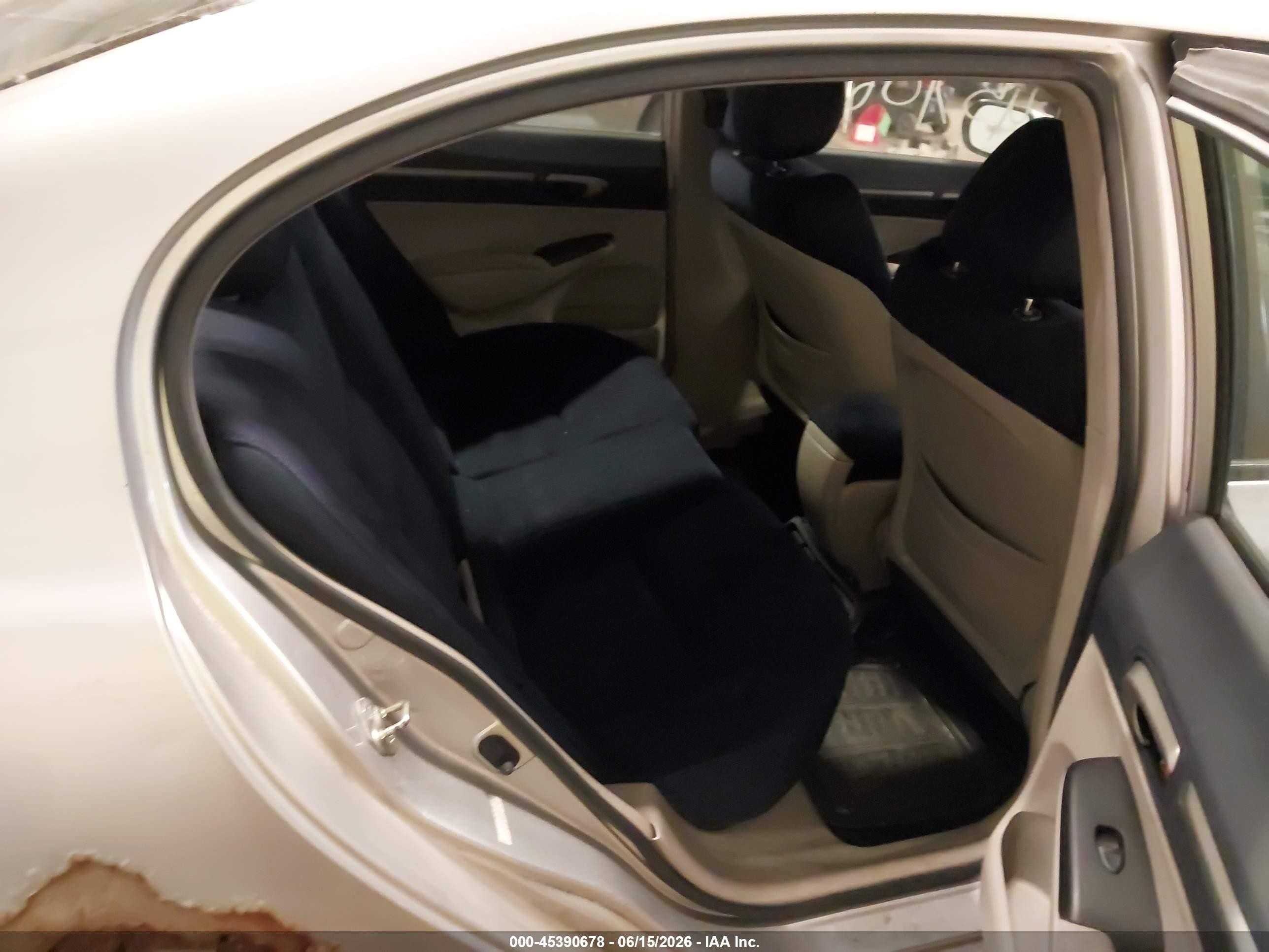 2008 Honda Civic Hybrid Silver vin: JHMFA36288S002756